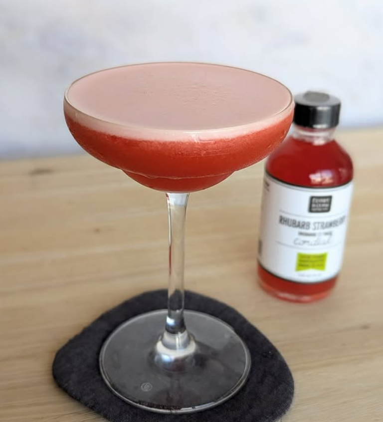 Strawberry Rhubarb Sour