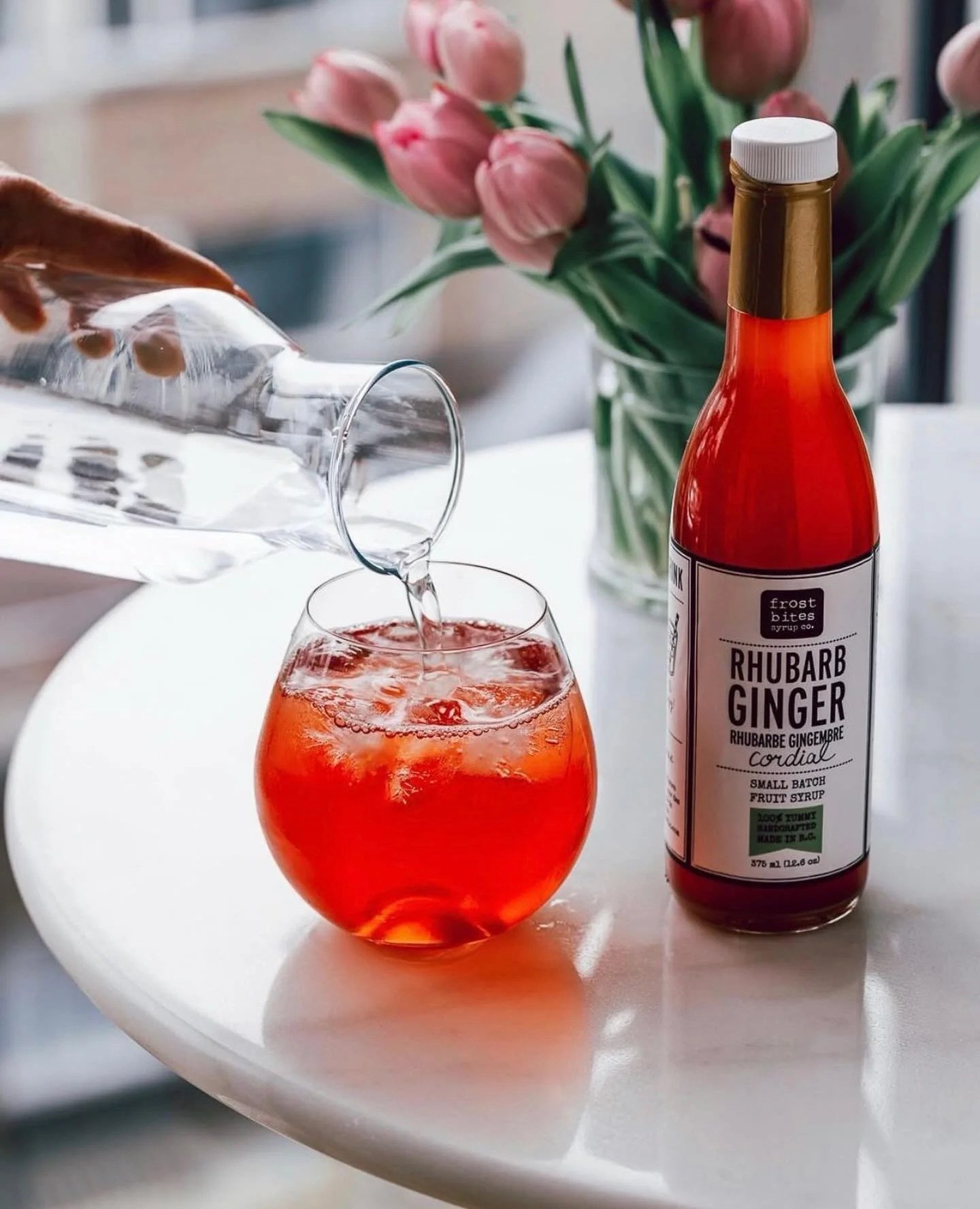 The options are endless. Add to:
🌟Water - flat or sparkling.
🌟 Tonic
🌟 Gin/vodka + tonic
🌟 Cider
🌟 Kombucha
🌟 Sparkling wine NA or alcoholic 
🌟 Over ice cream
🌟 mixed in yogurt