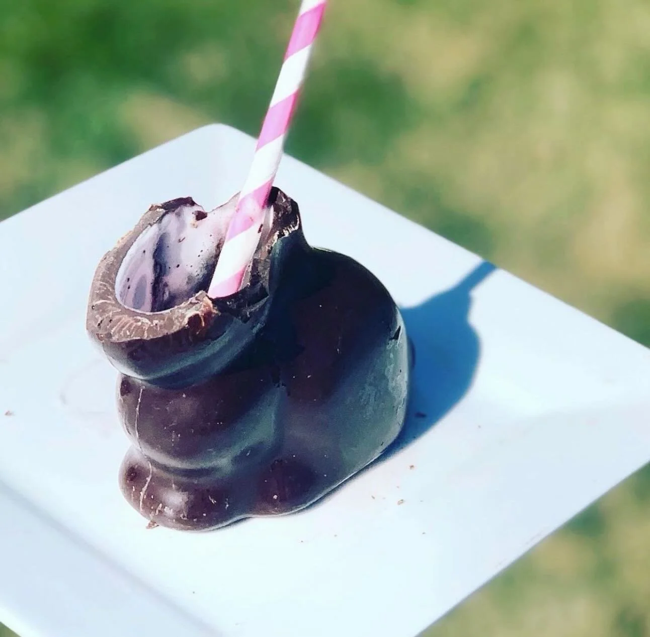 Hoppity hop hop to make this cheeky little Easter Clover Club (chocolate bunny vessel optional but highly recommended )

2oz gin
1oz frostbites raspberry vanilla cordial
1/2oz lemon juice
1 egg
Add all ingredients to a shaker and &lsquo;dry&rsquo; sh