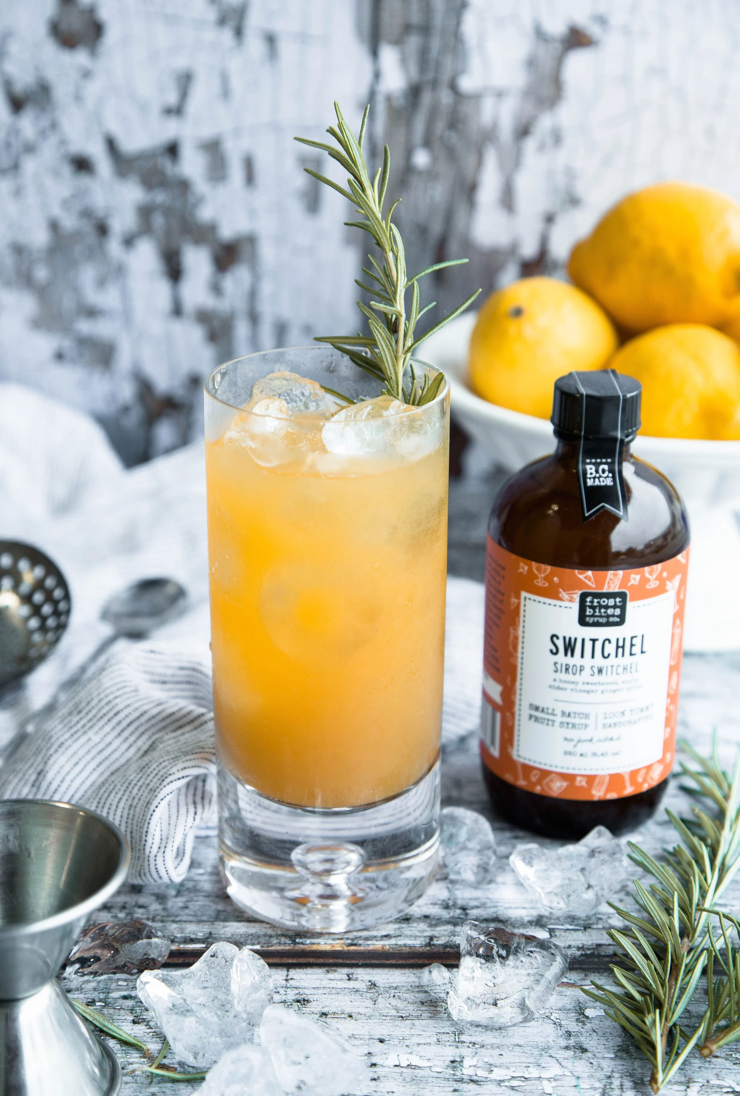 Peach Bourbon Lemonade