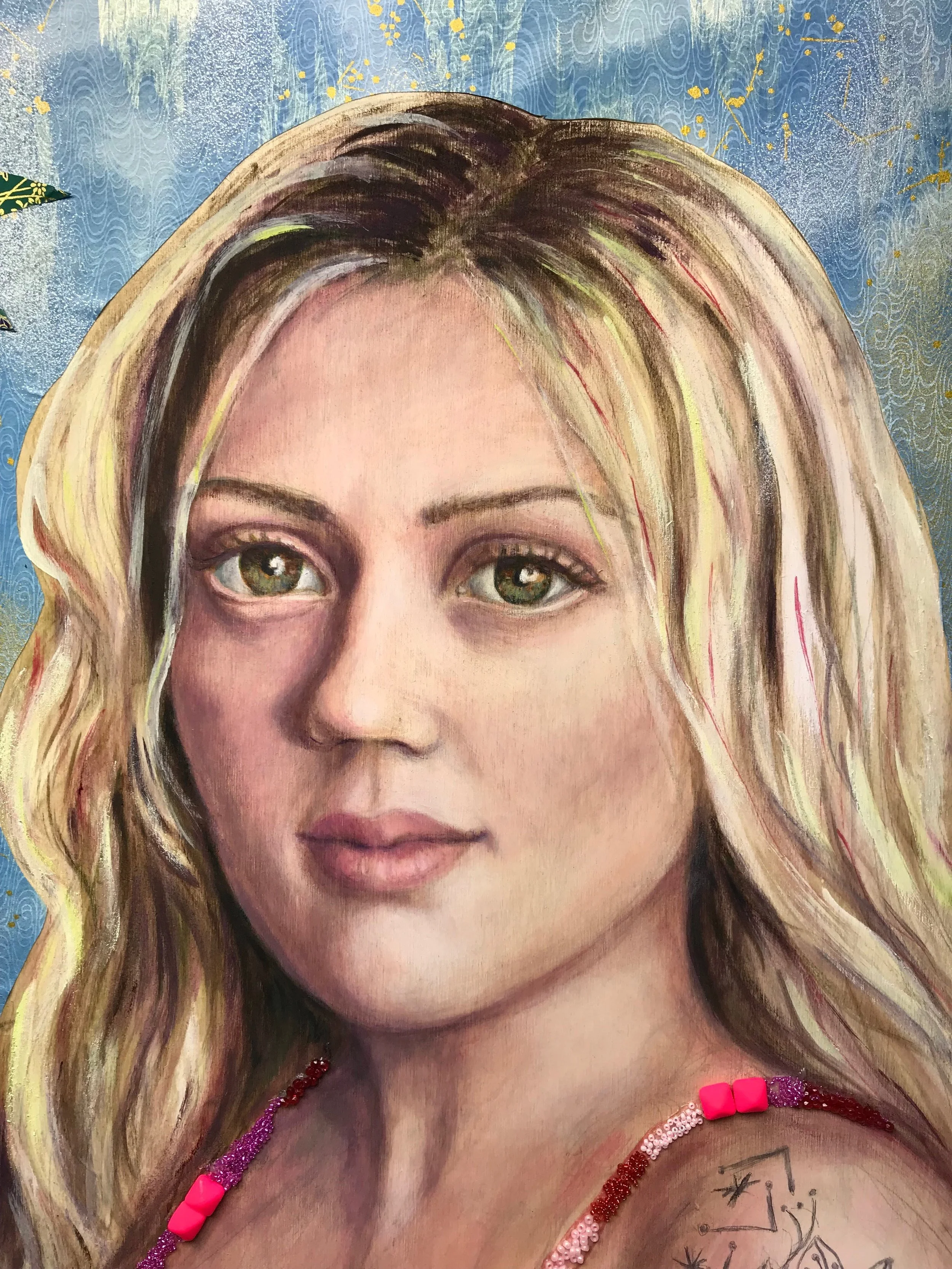 Raven Poncelli, detail.