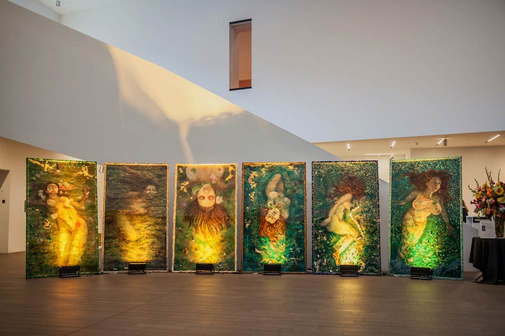 Deep Water, Installation shot at the DEYoung Museum, October, 2014