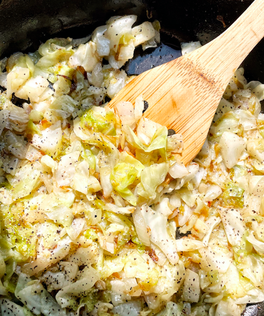 Easy Salt and Pepper Cabbage — Plant Based Pals