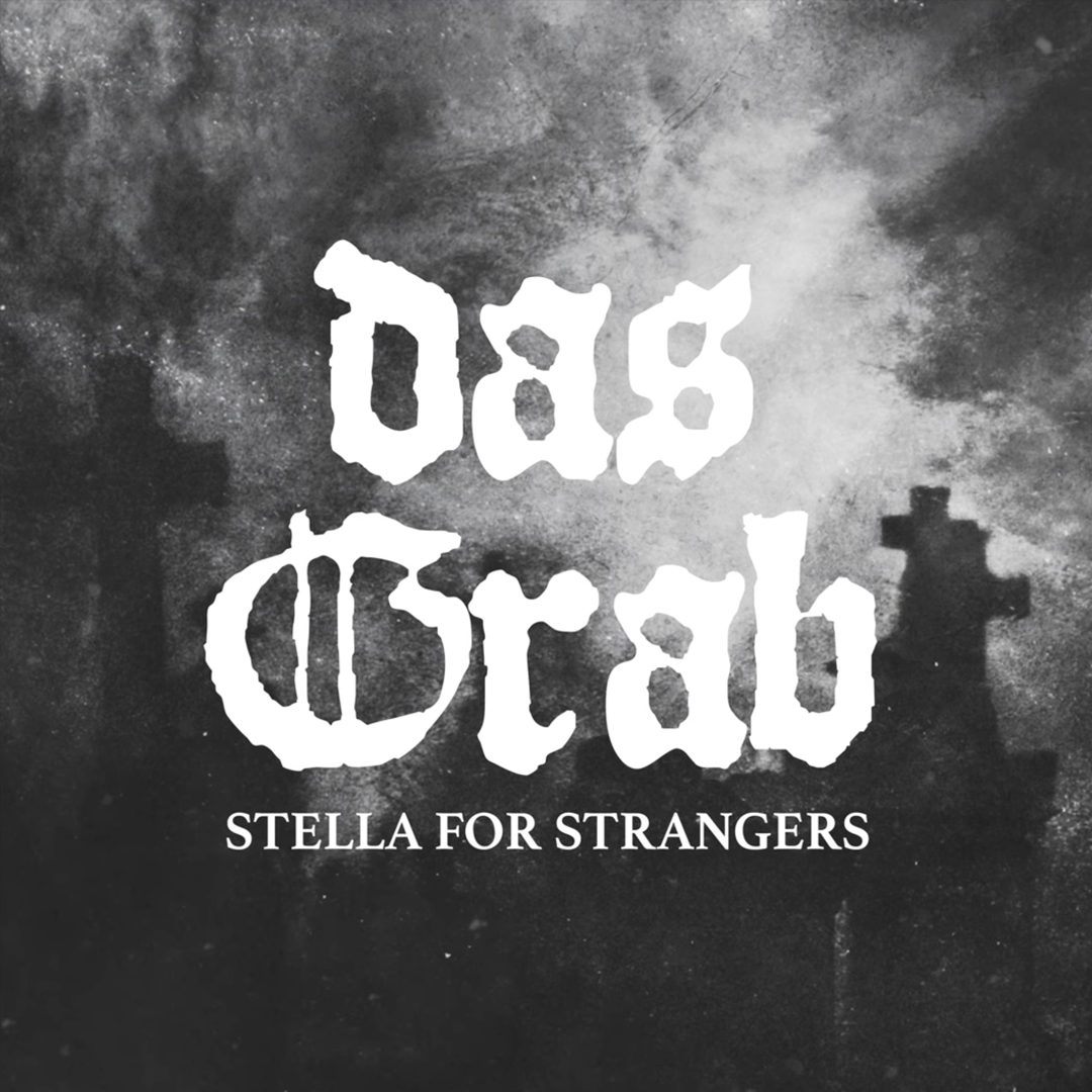 Black and white cover art with the title 'Dog Outreach' in a rough, distressed font. Subtitle reads 'Stella for Strangers' in smaller, white capital letters.