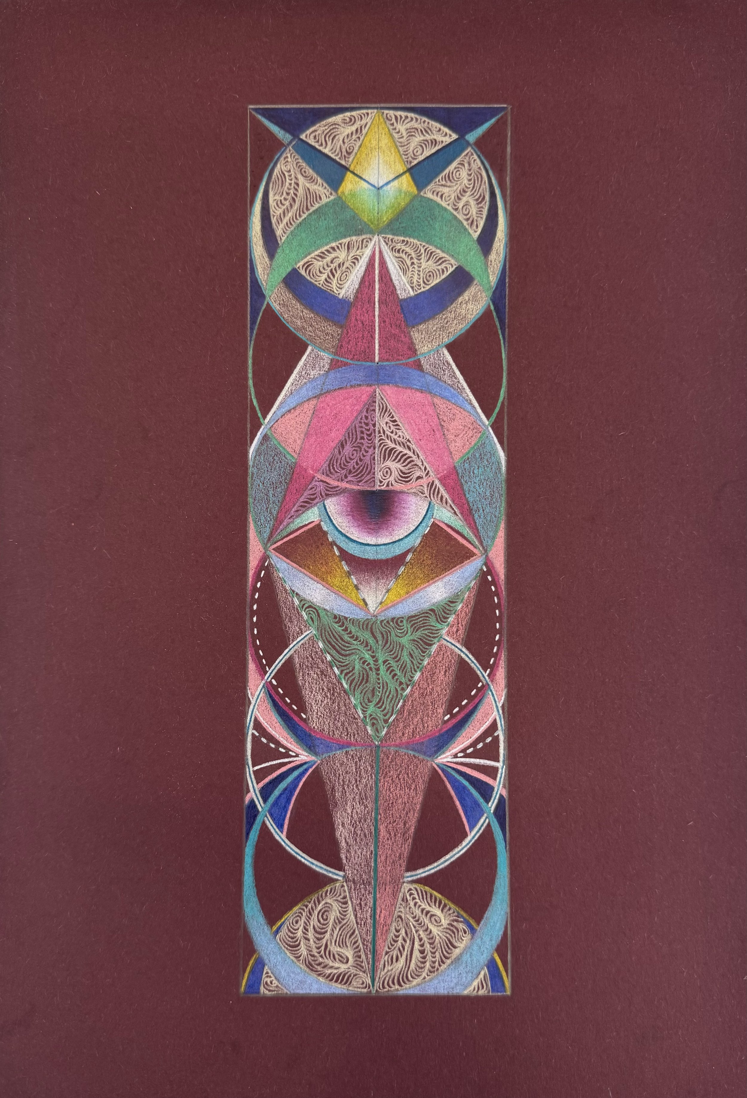 Coloured pencil drawing 035