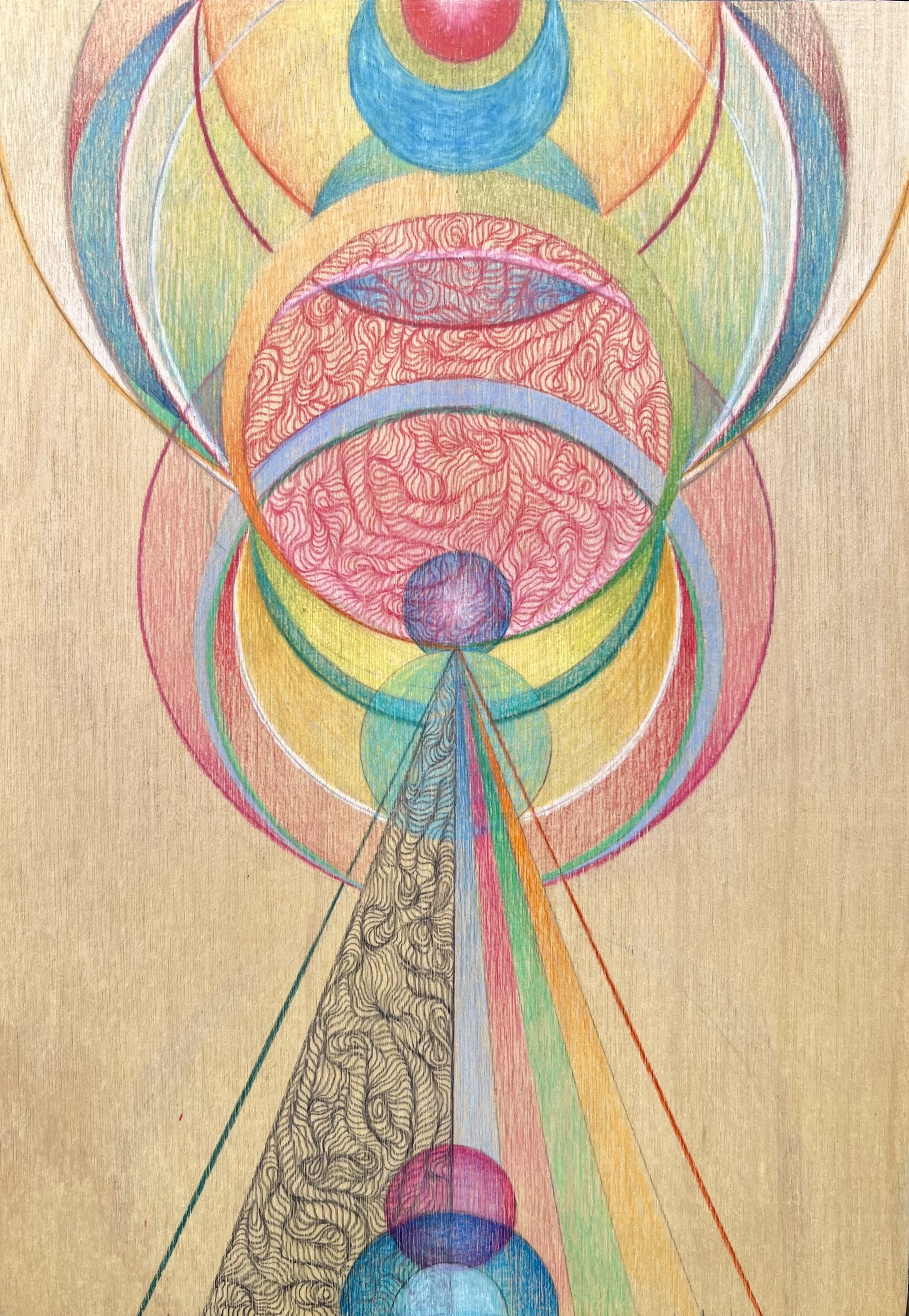 Coloured pencil drawing 024