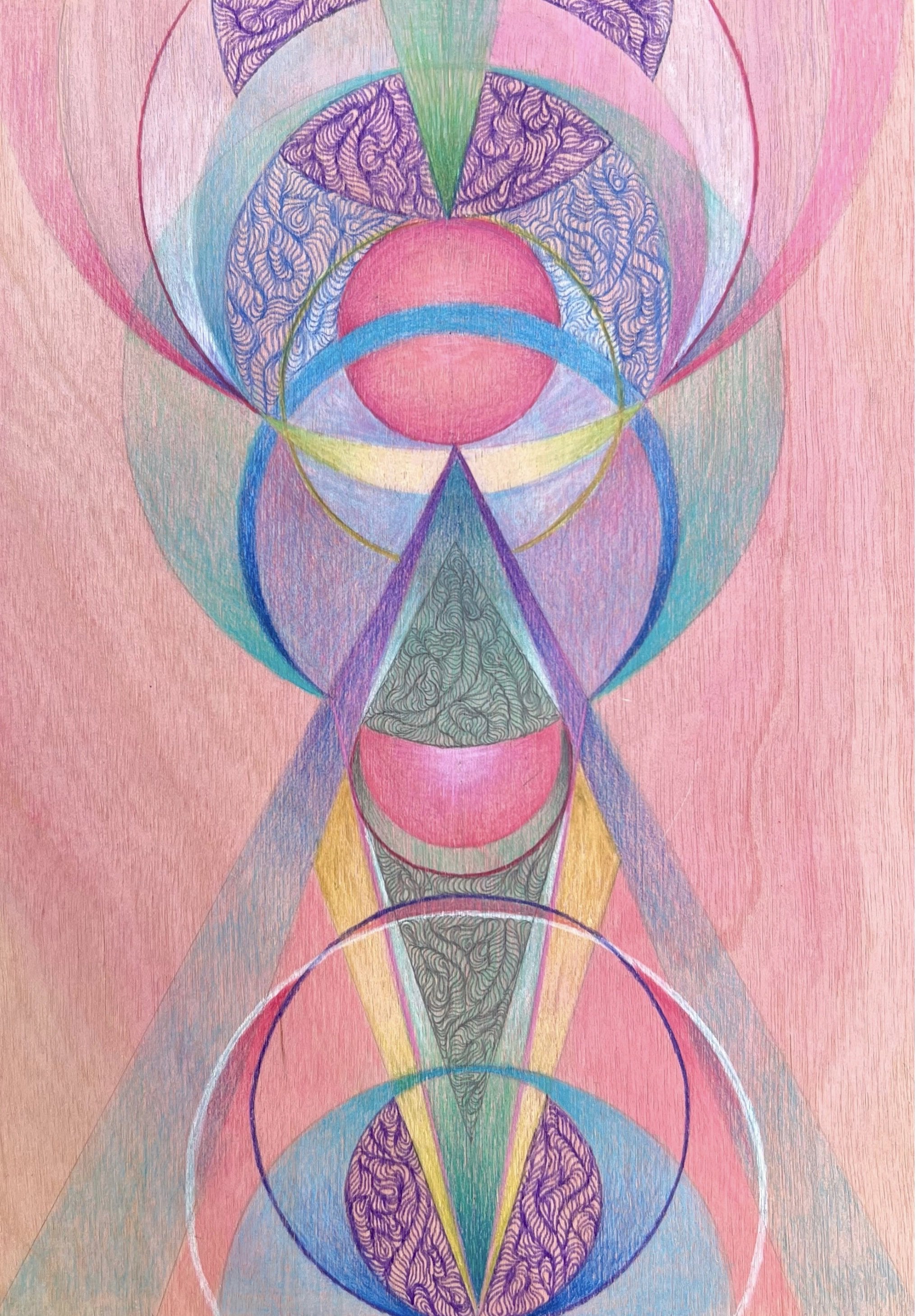 Coloured pencil drawing 023