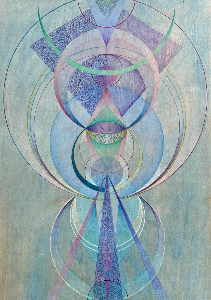 Coloured pencil drawing 022