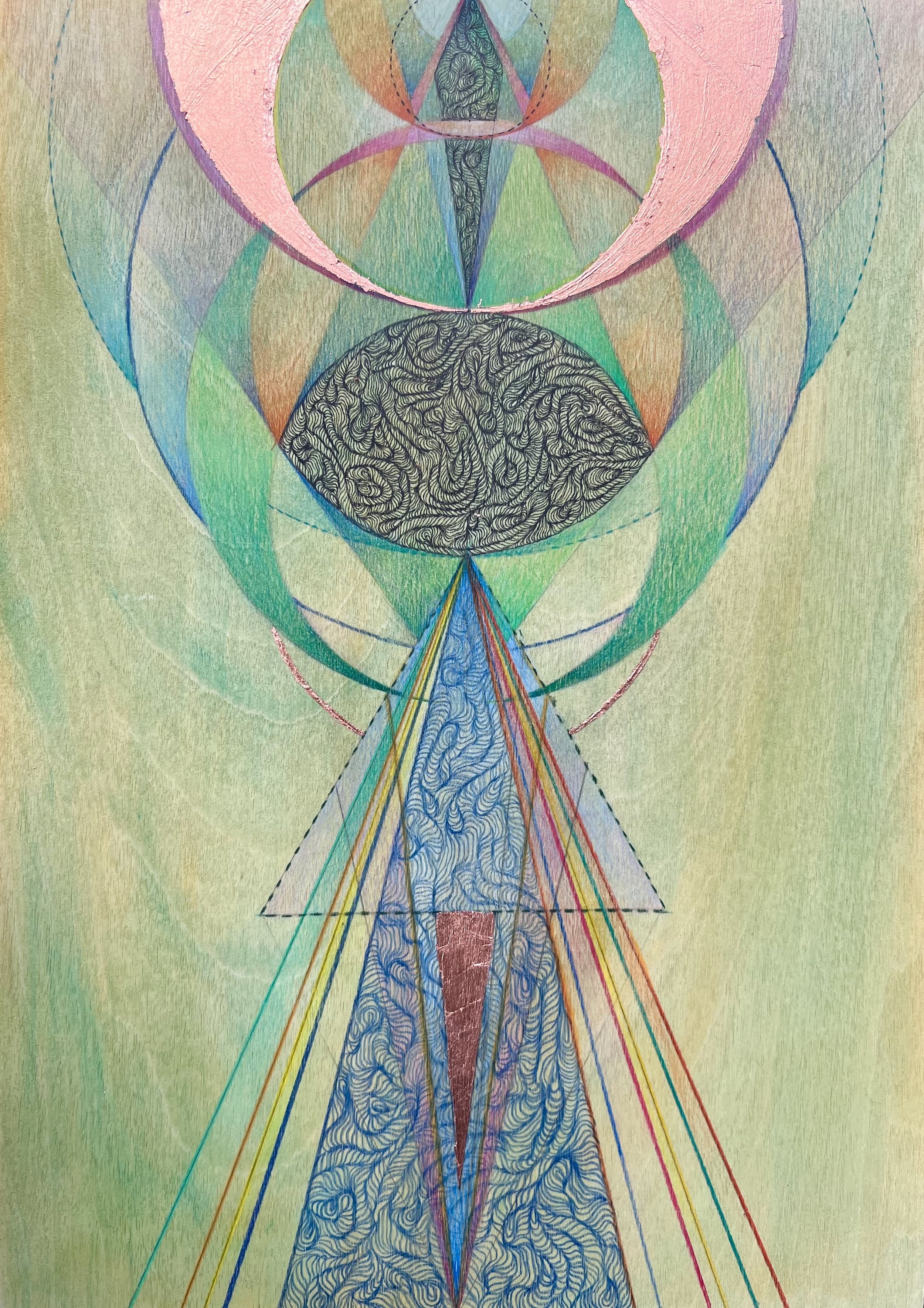 Coloured pencil drawing 029