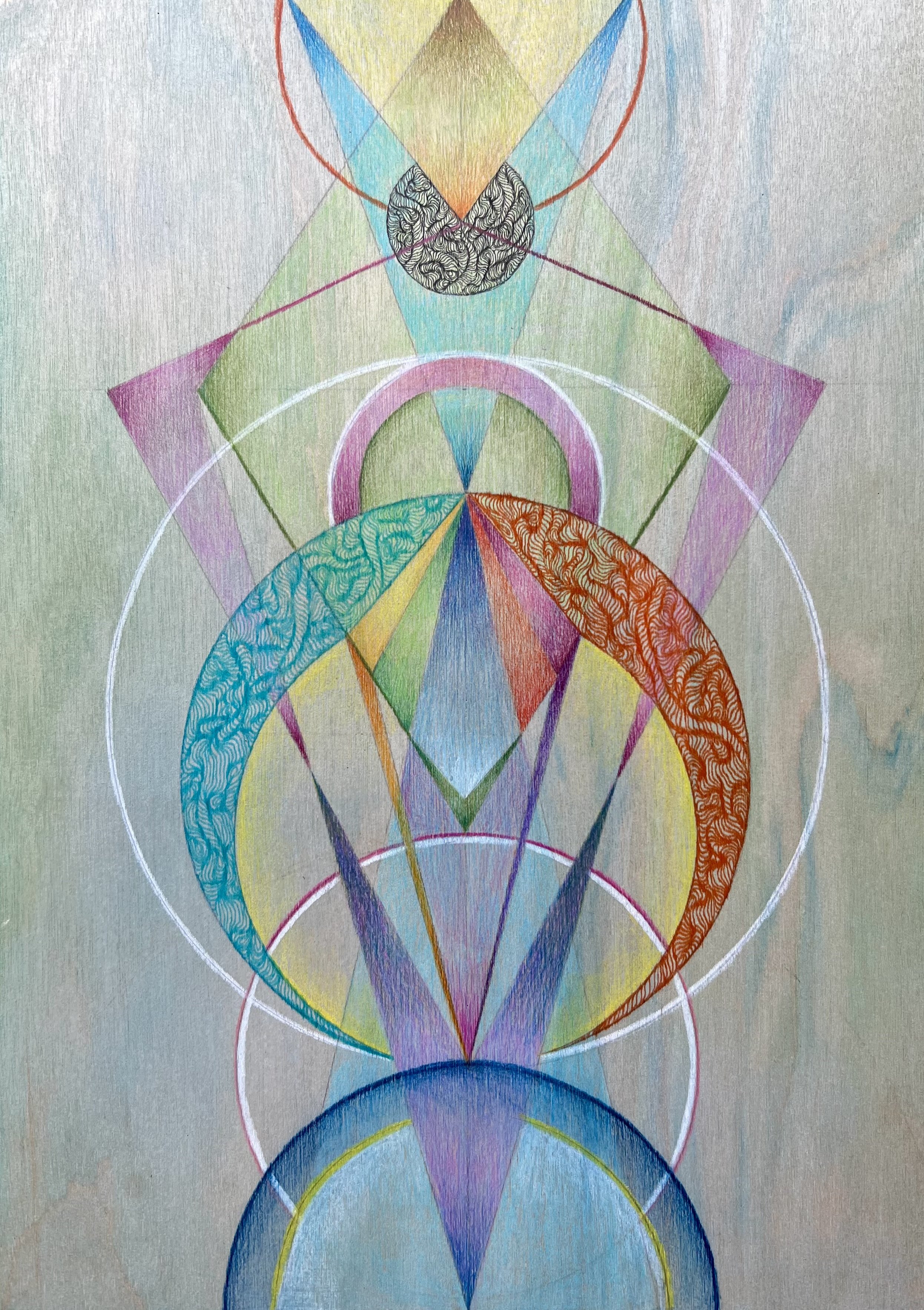 Coloured pencil drawing 013
