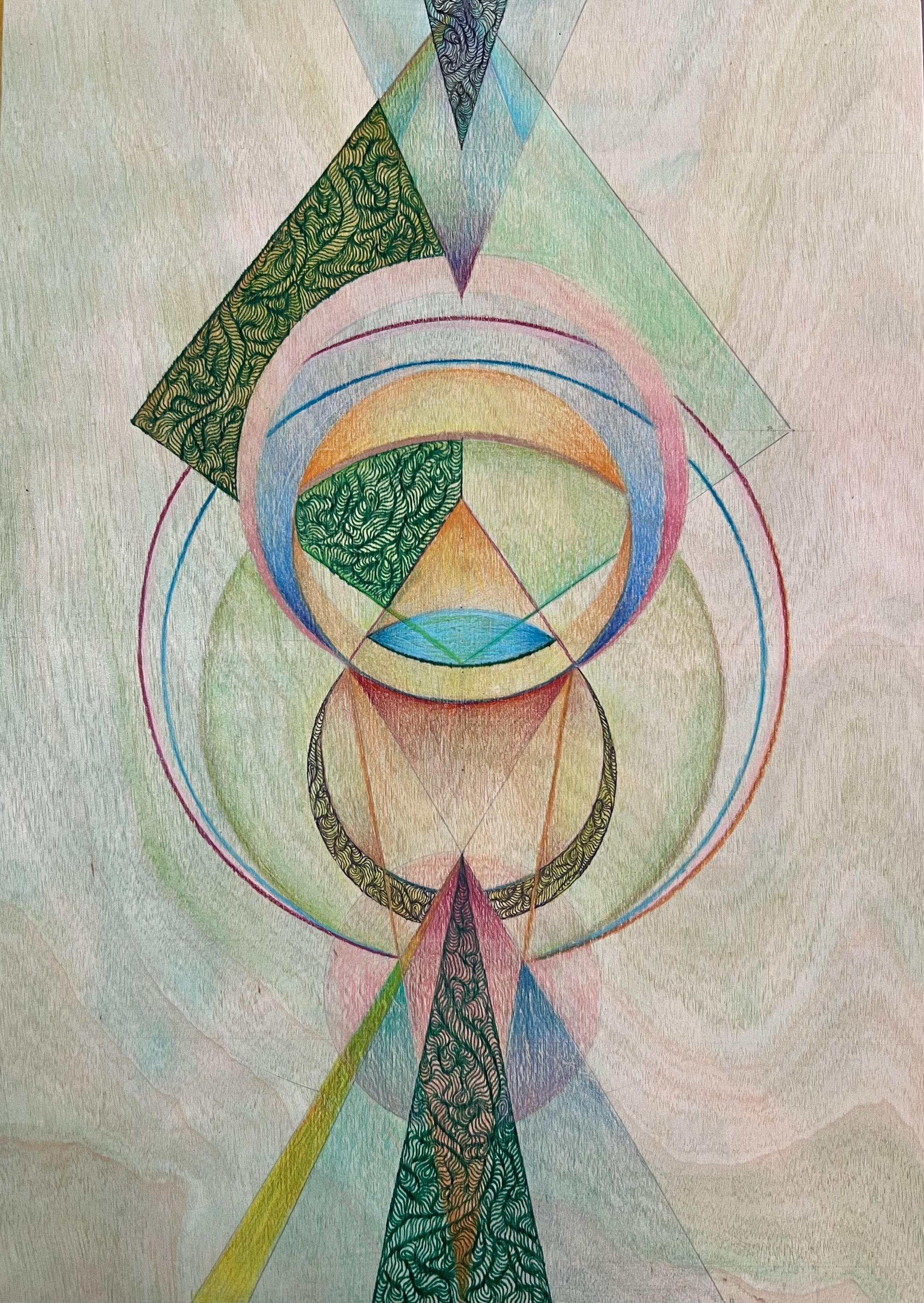 Coloured pencil drawing 009