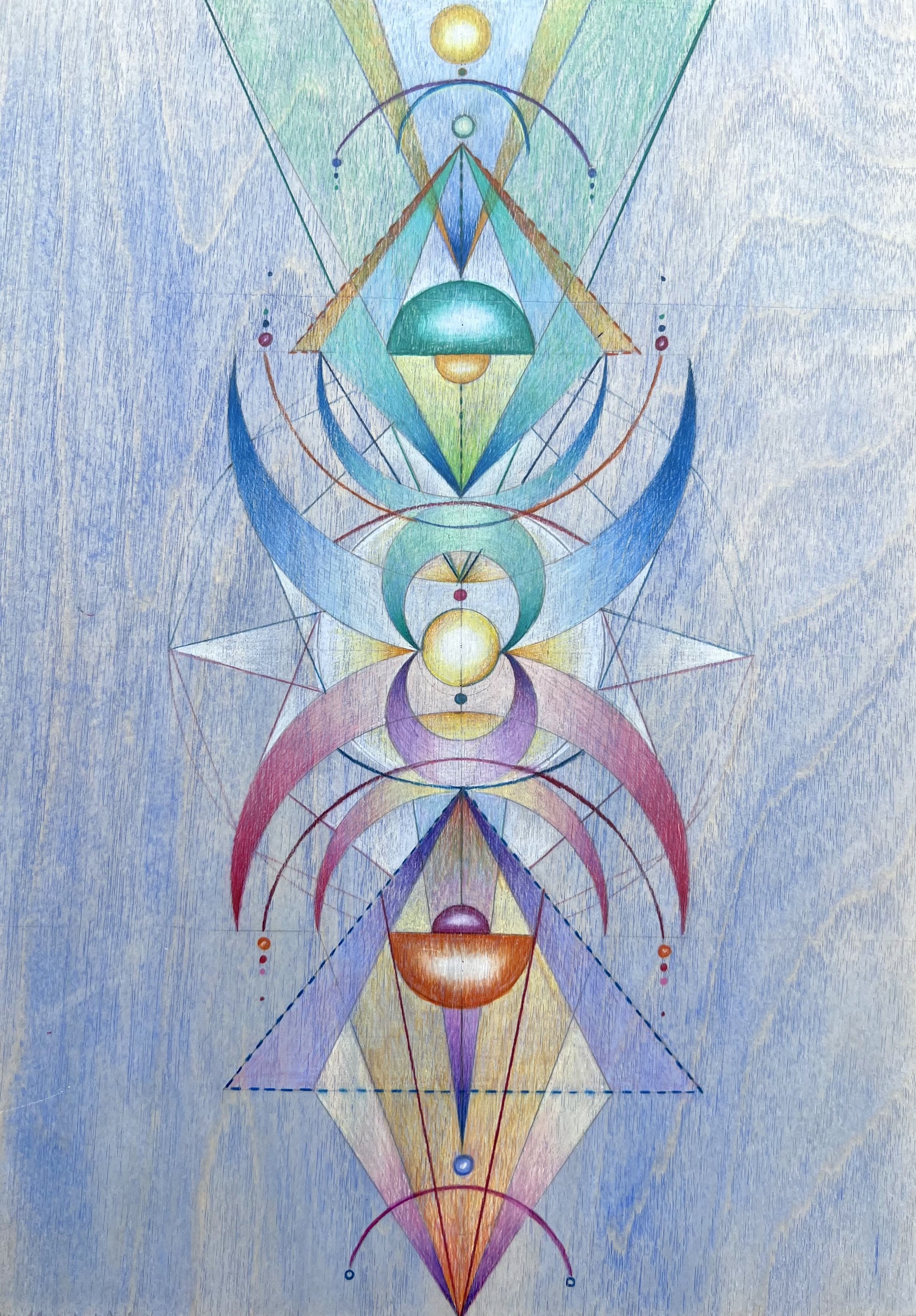 Coloured pencil drawing 032