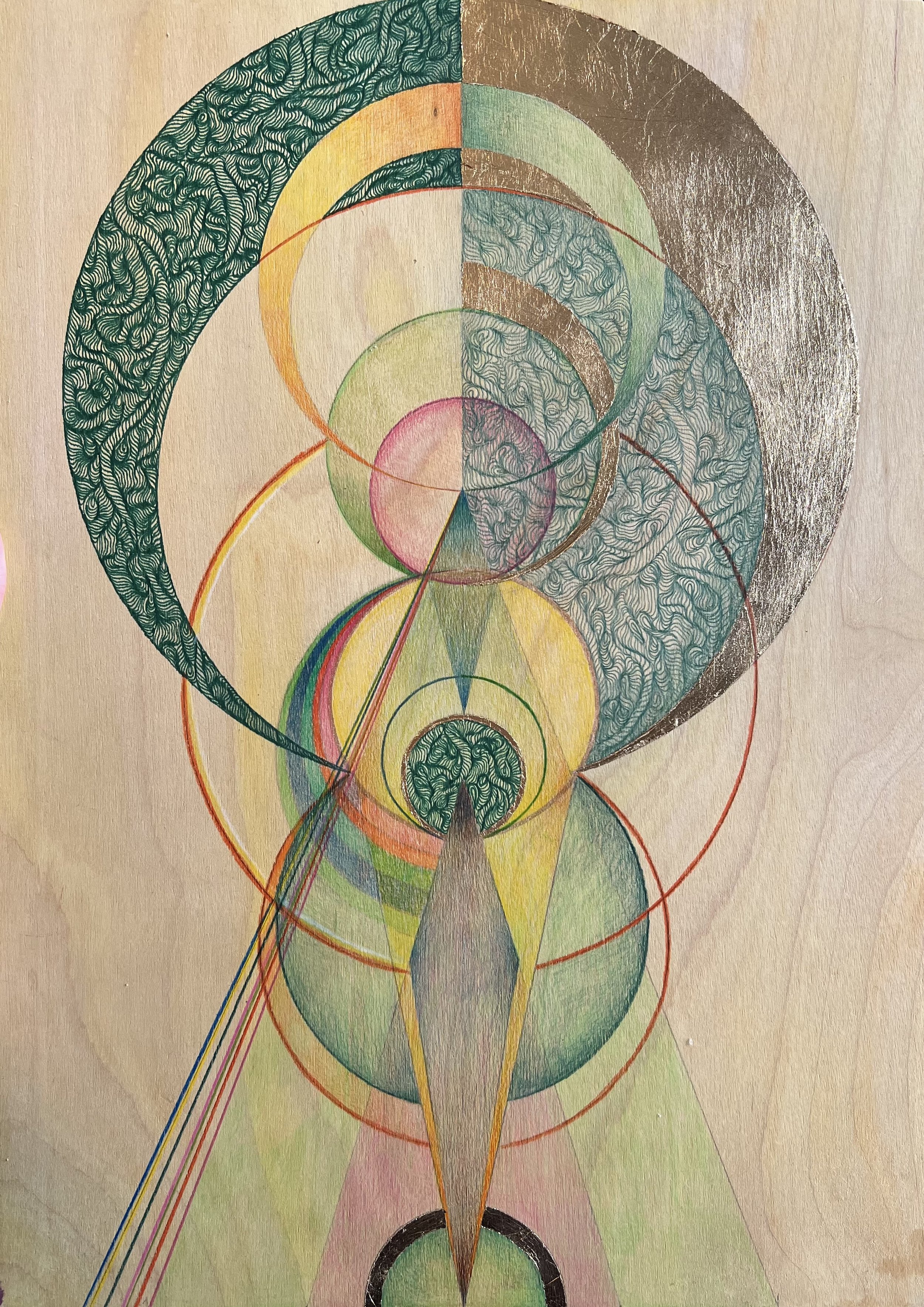 Coloured pencil drawing 016