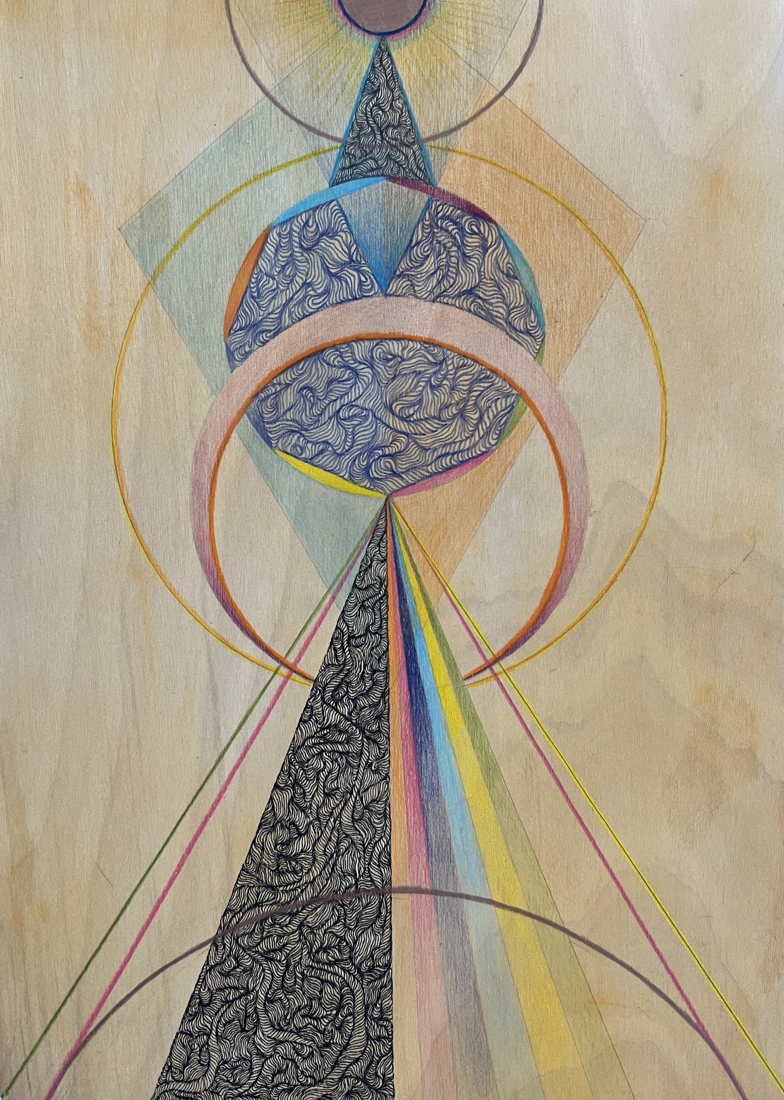 Coloured pencil drawing 006