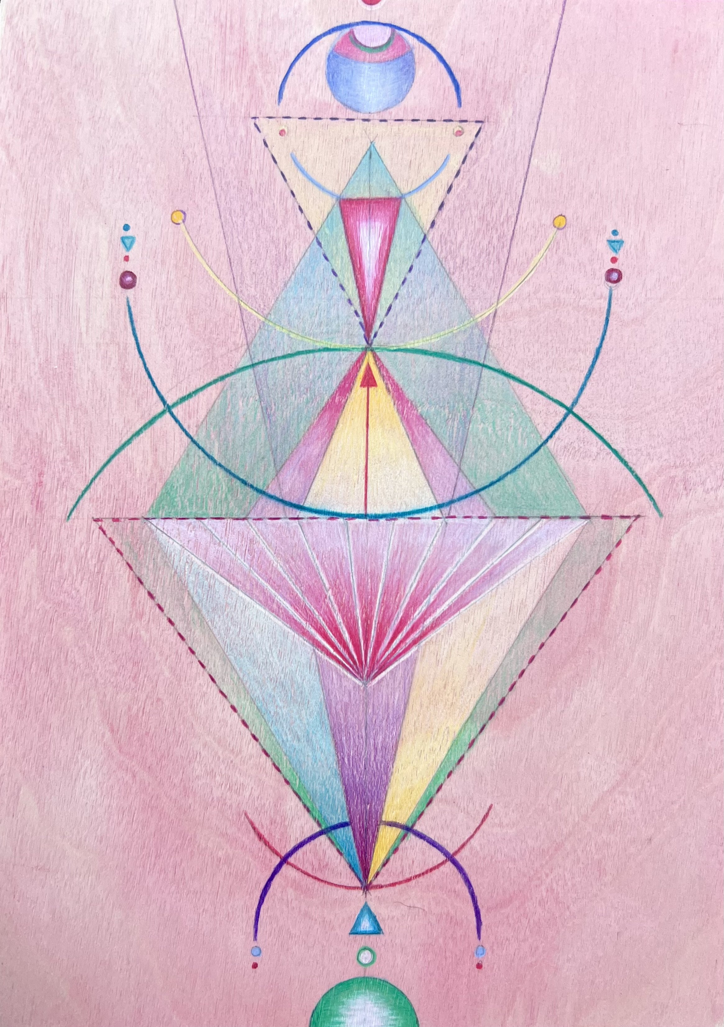 Coloured pencil drawing 030