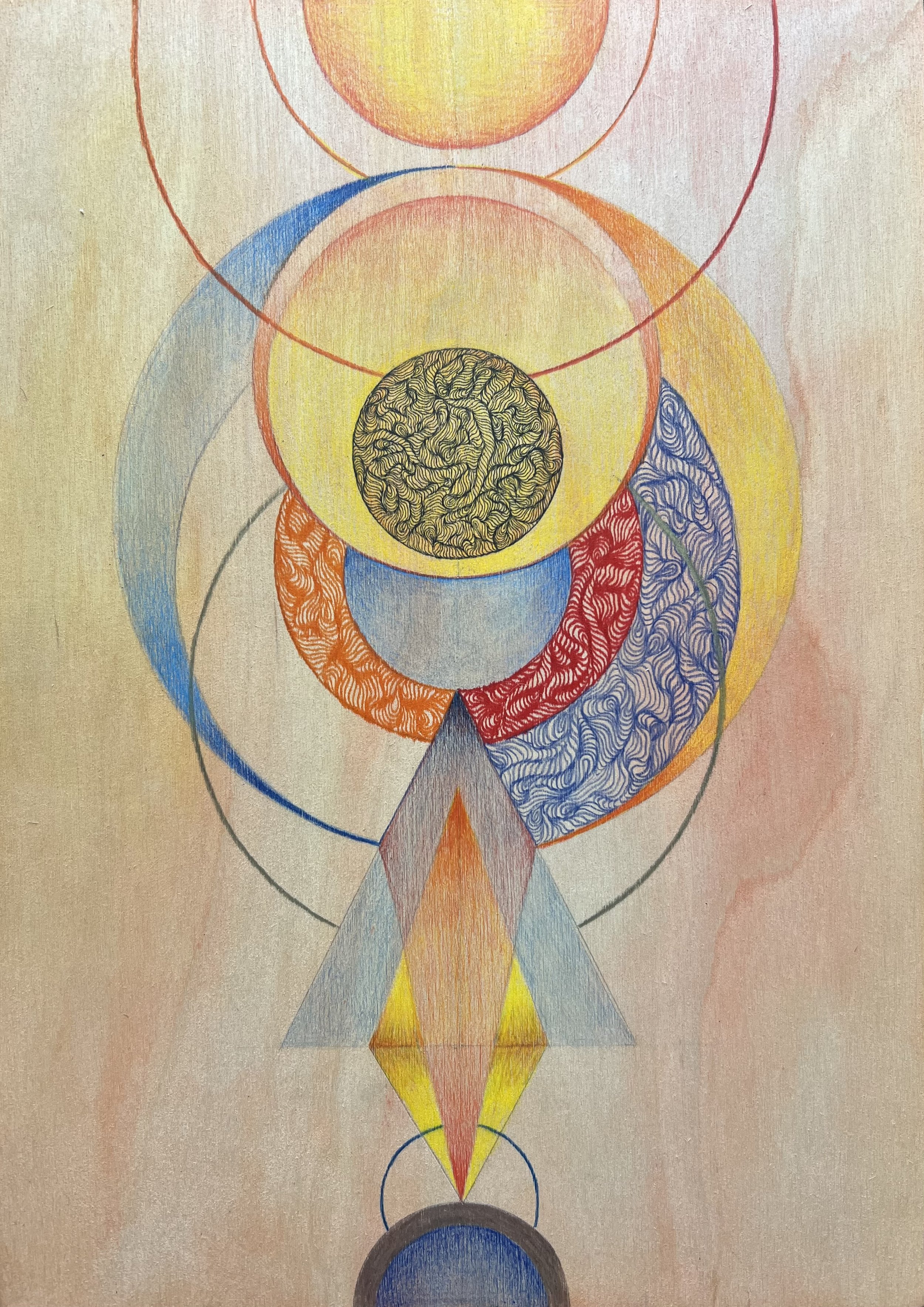 Coloured pencil drawing 011