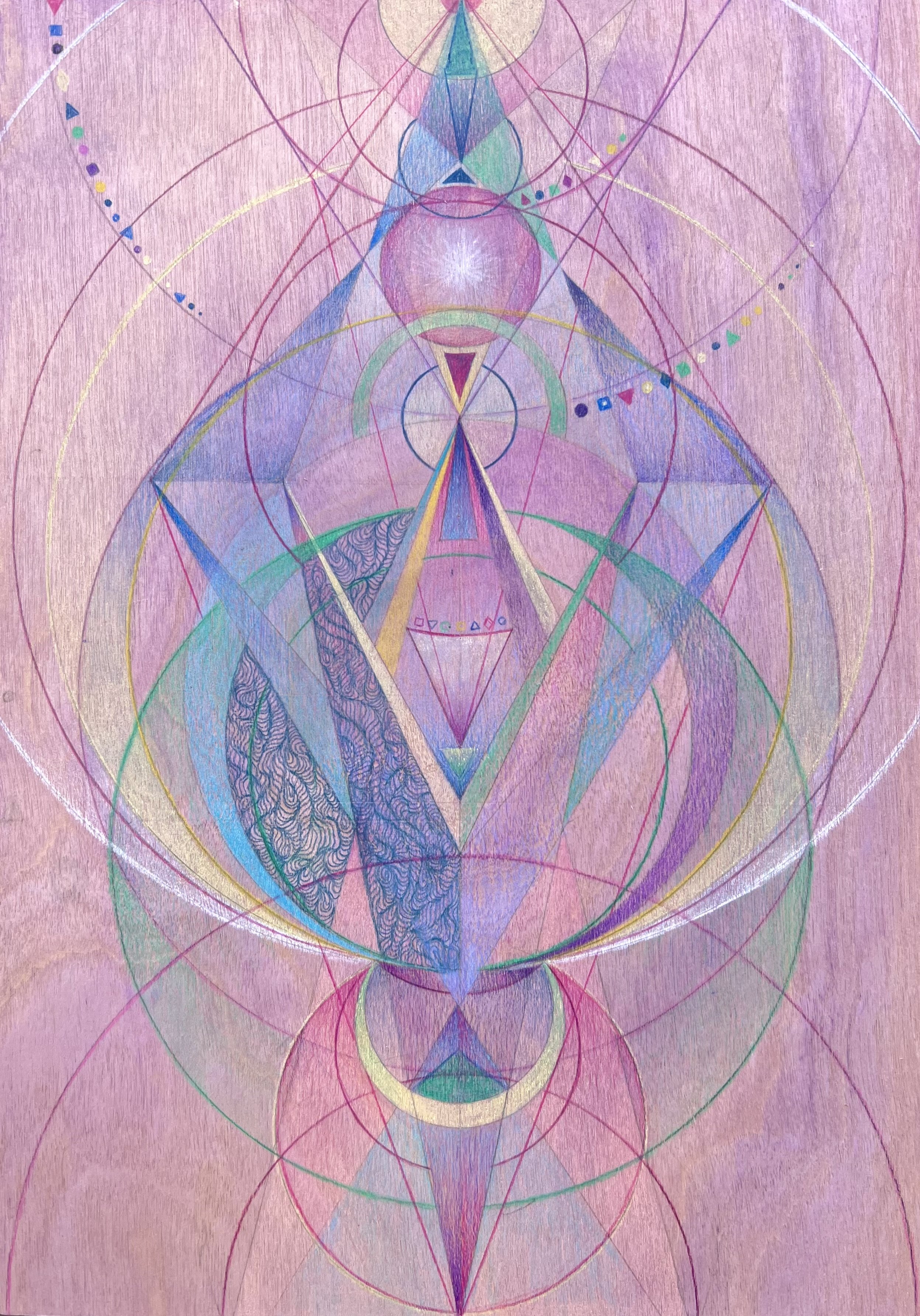 Coloured pencil drawing 026