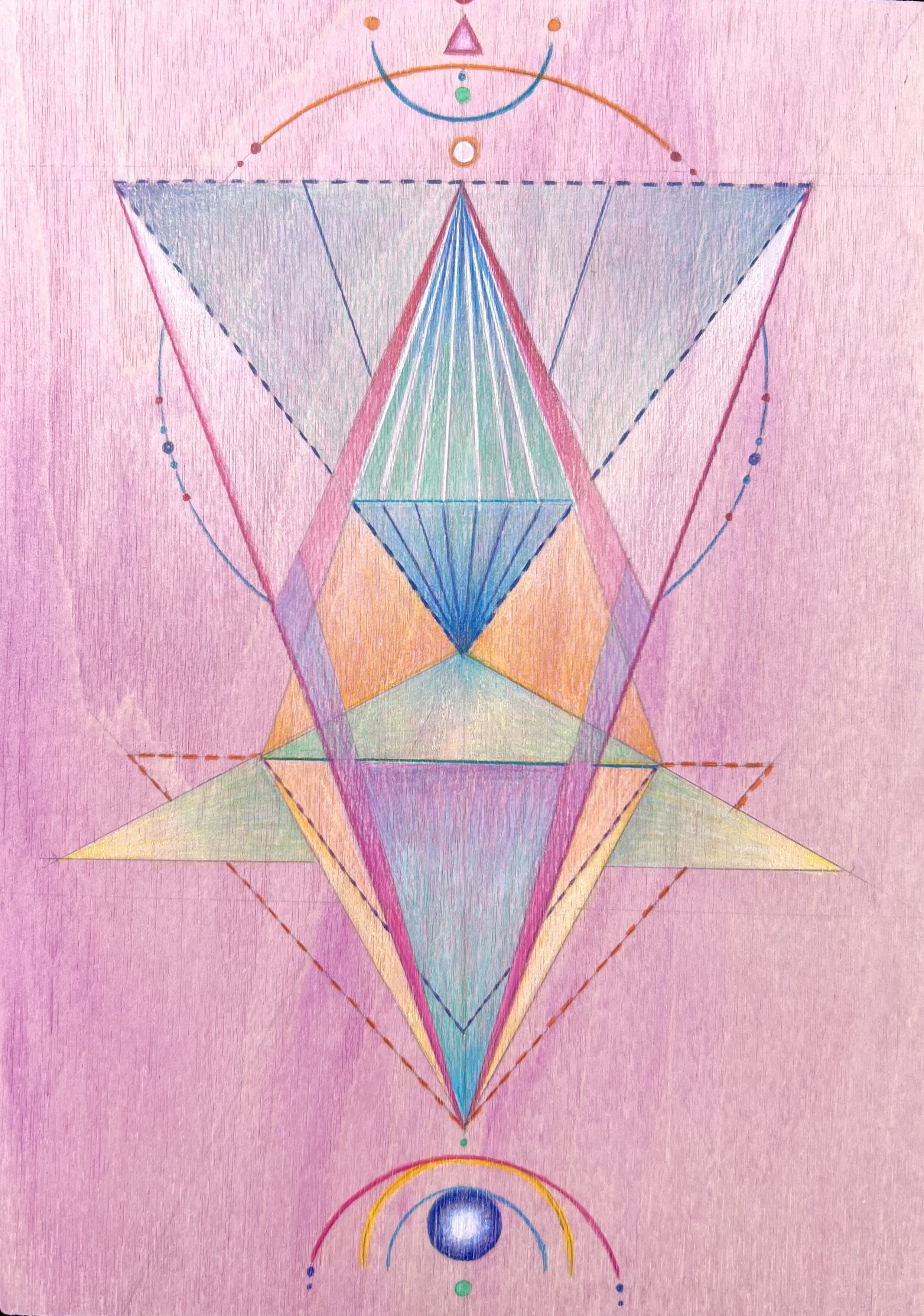 Coloured pencil drawing 031