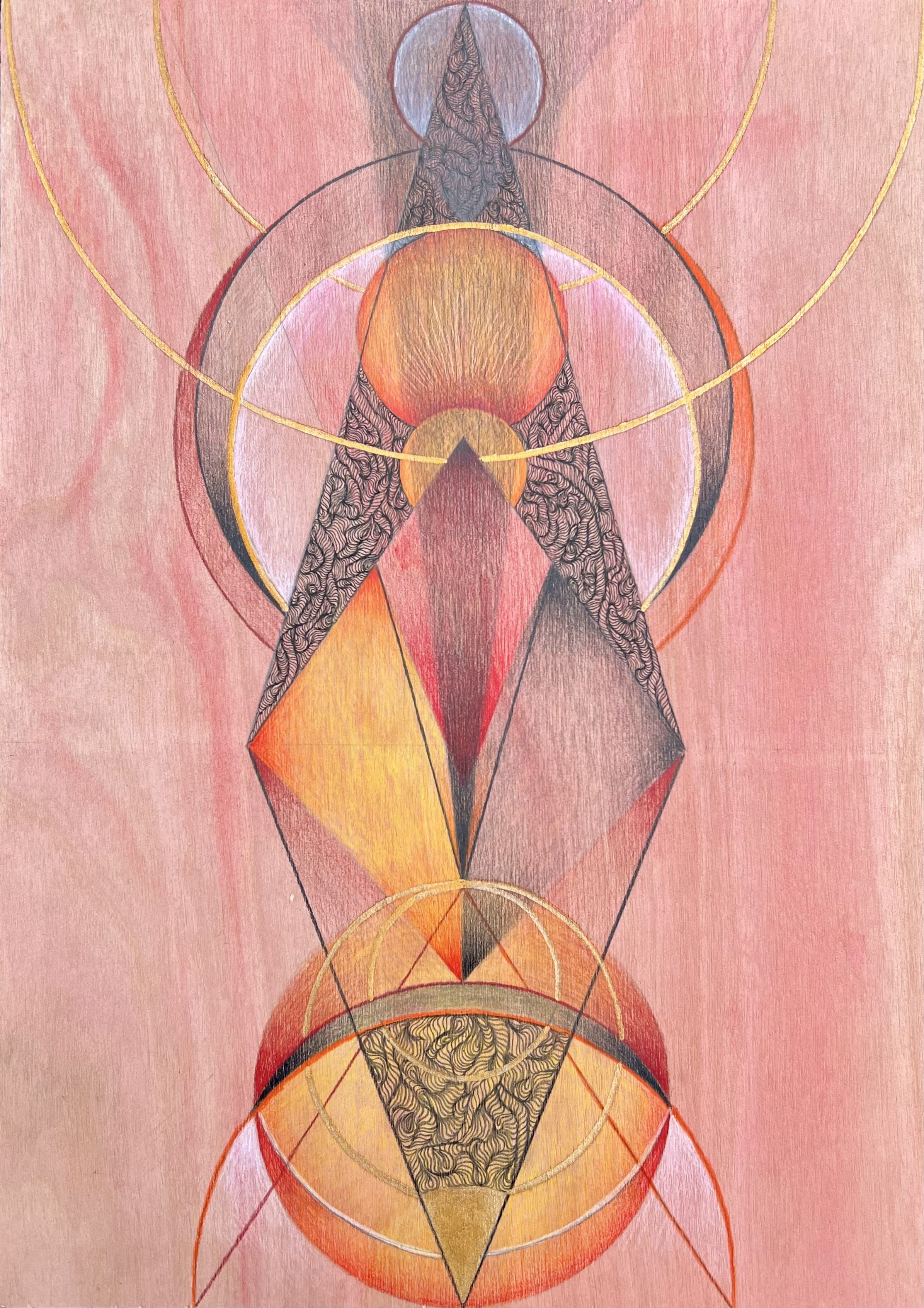 Coloured pencil drawing 015