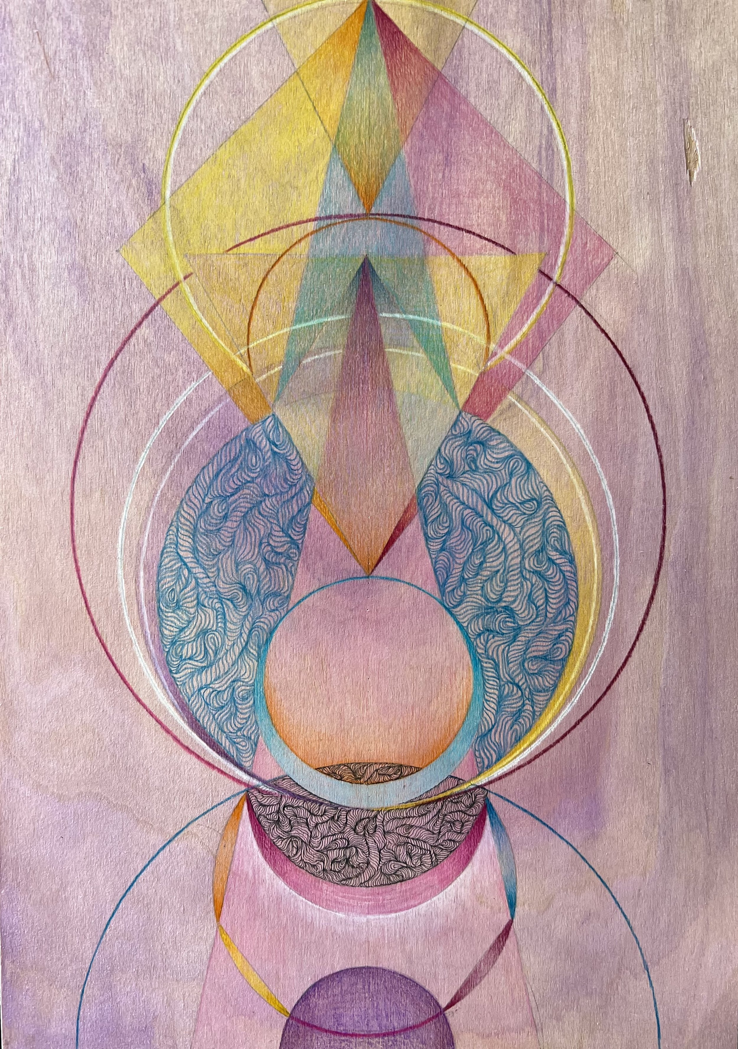 Coloured pencil drawing 012