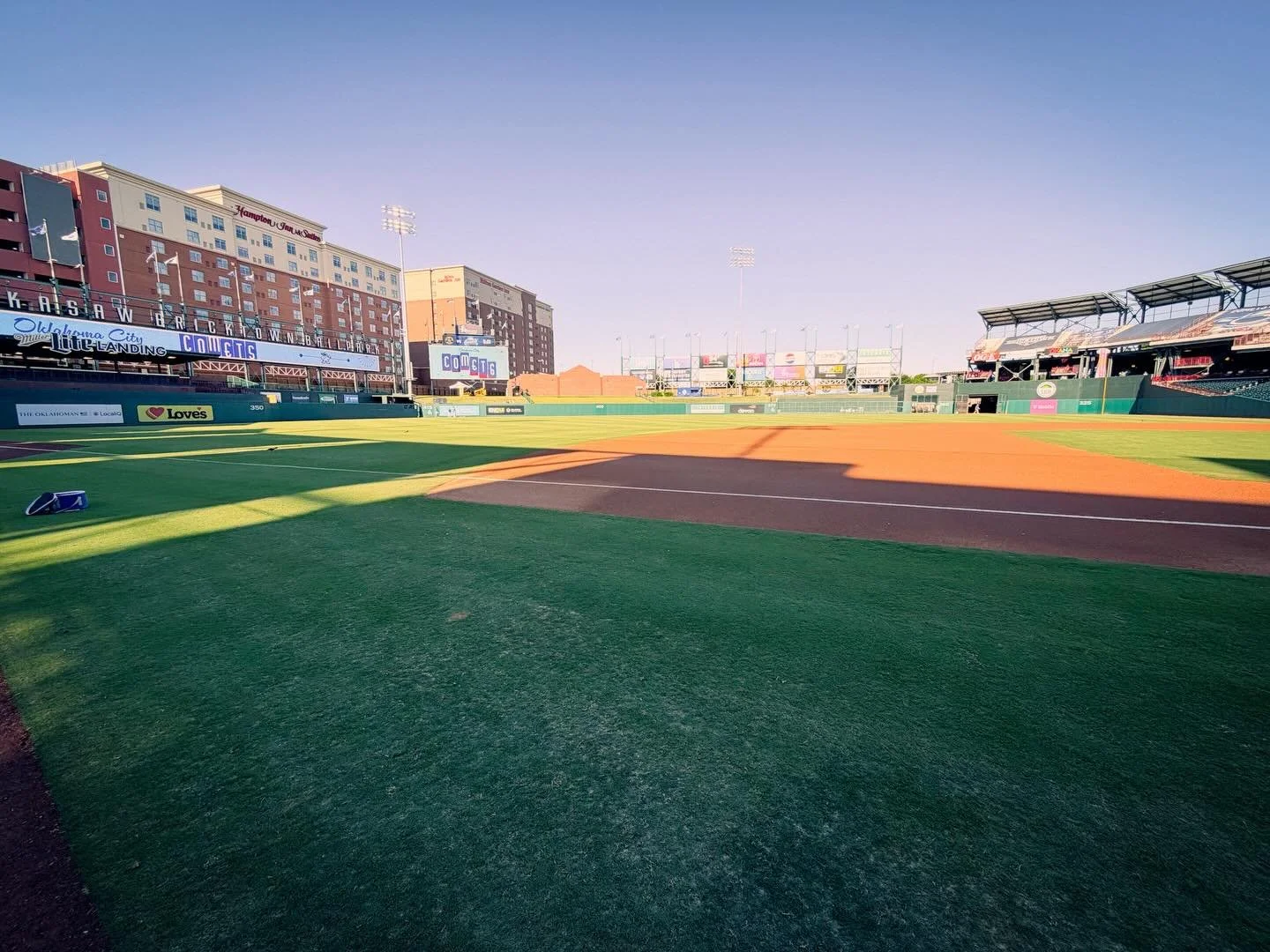 Fun night at the ballpark for a little networking.