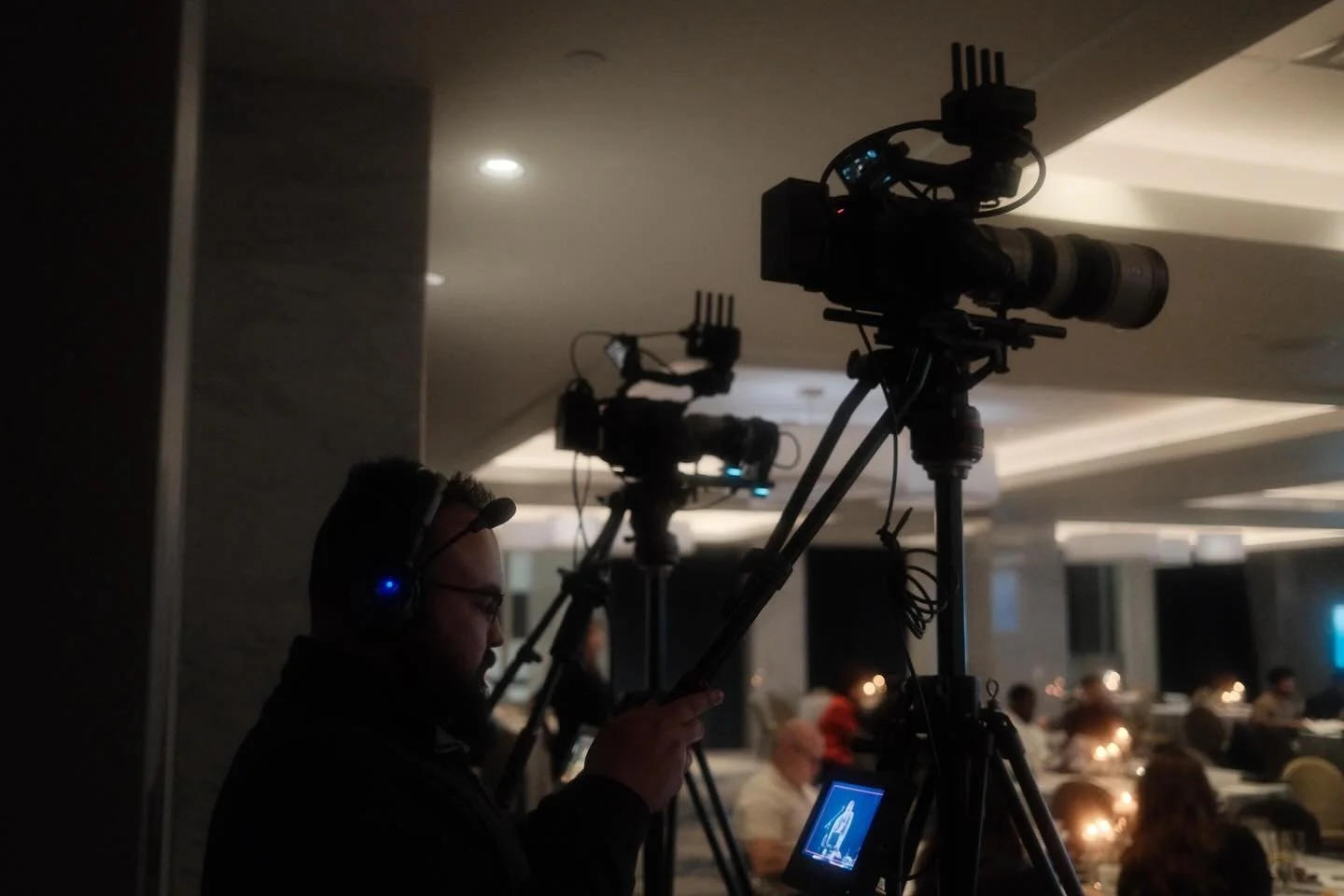 Need someone to push the buttons on your next event? We&rsquo;ve got it covered. #worthwhile #media #liveproduction #events