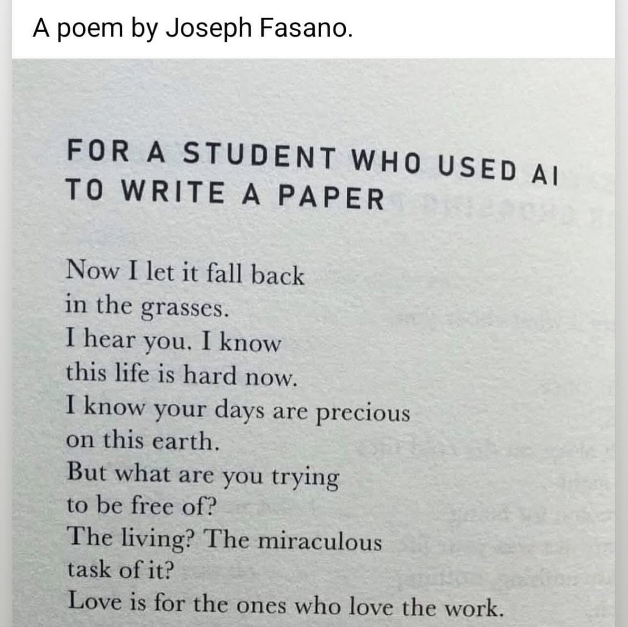 I&rsquo;m teaching writing at Fordham this semester &mdash;- my 3rd year here. Think I&rsquo;ll bring this poem in 💚💚💚 
#amwriting #writingcommunity #yogipoet #yogandwriting #mindfulwritingworkshop