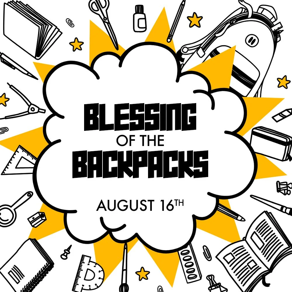 Blessing of the Backpacks