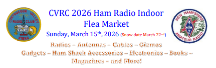 CVRC Hamfest/Indoor Flea Market 