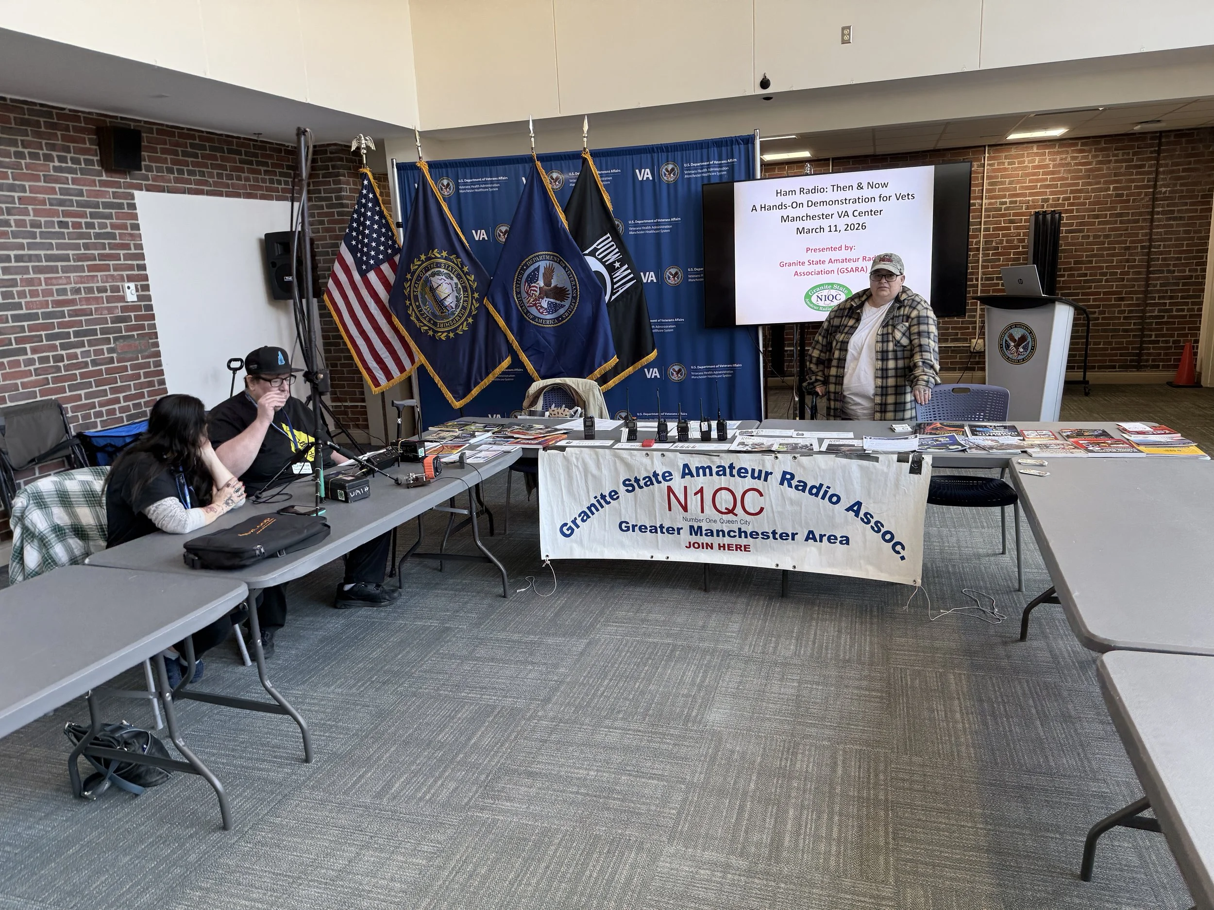 Bringing Amateur Radio to Veterans at the Manchester VA