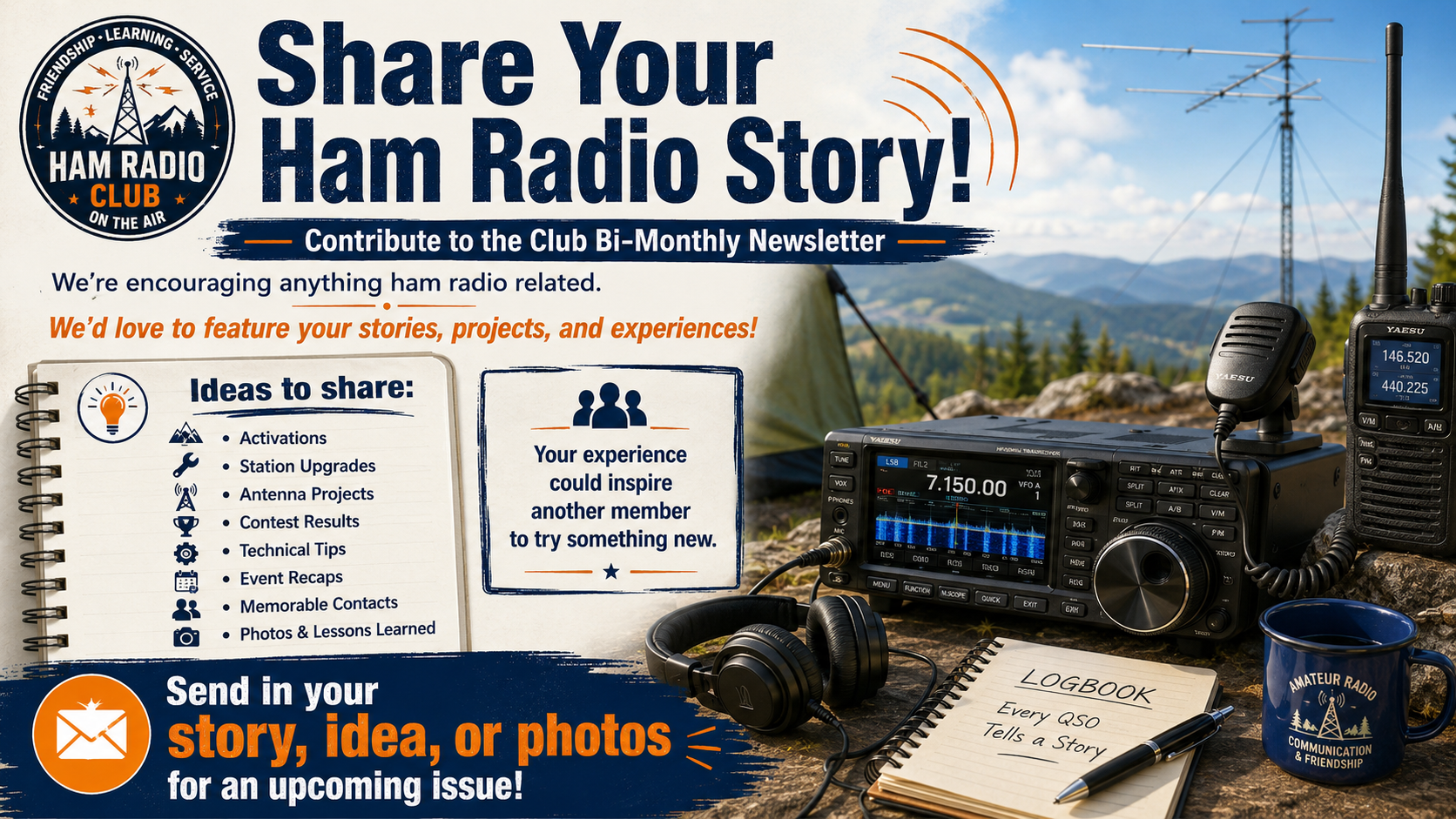 Share Your Ham Radio Story!