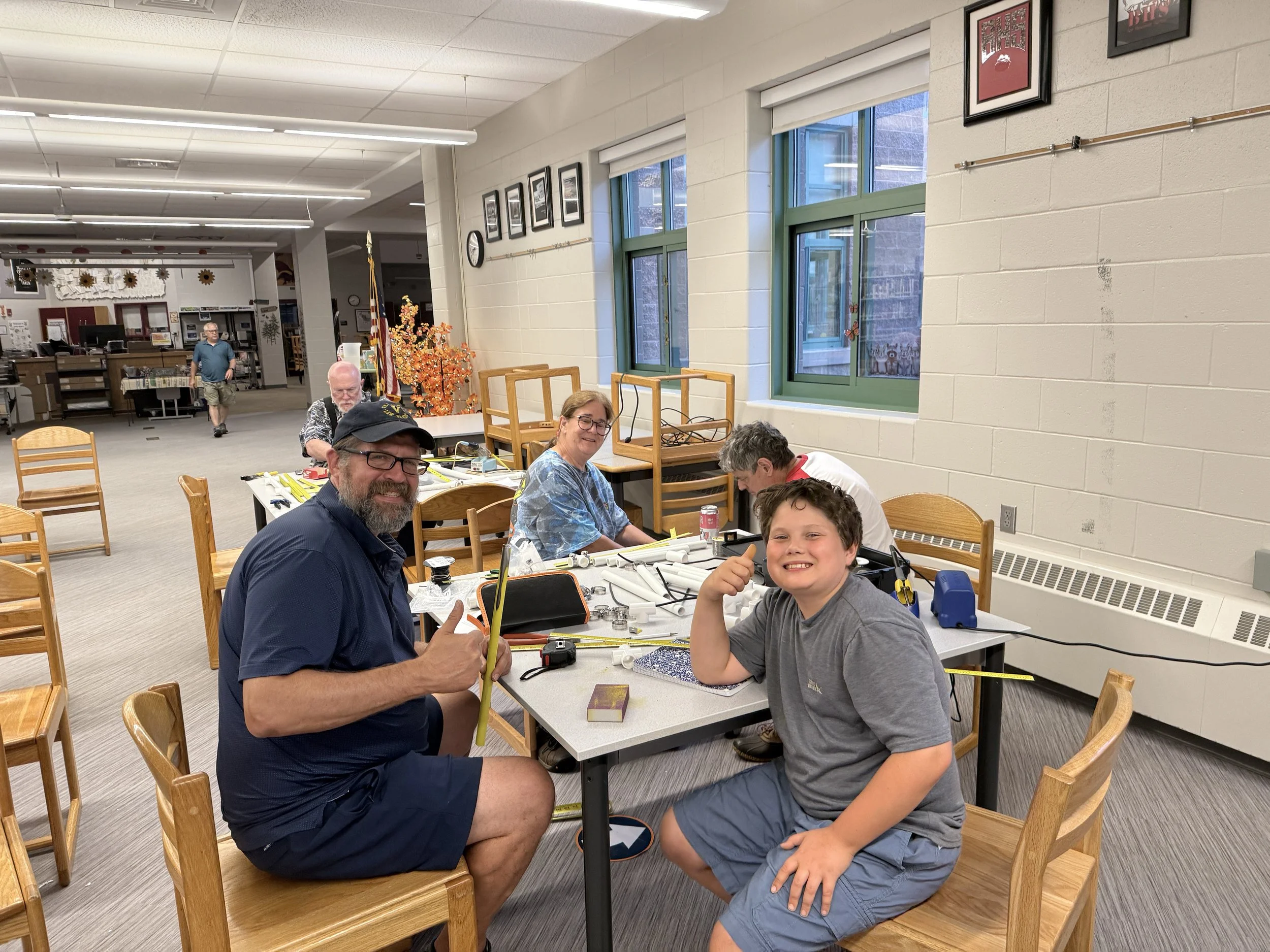 Building Antennas, Building Skills, and Getting Ready for Ham Camp