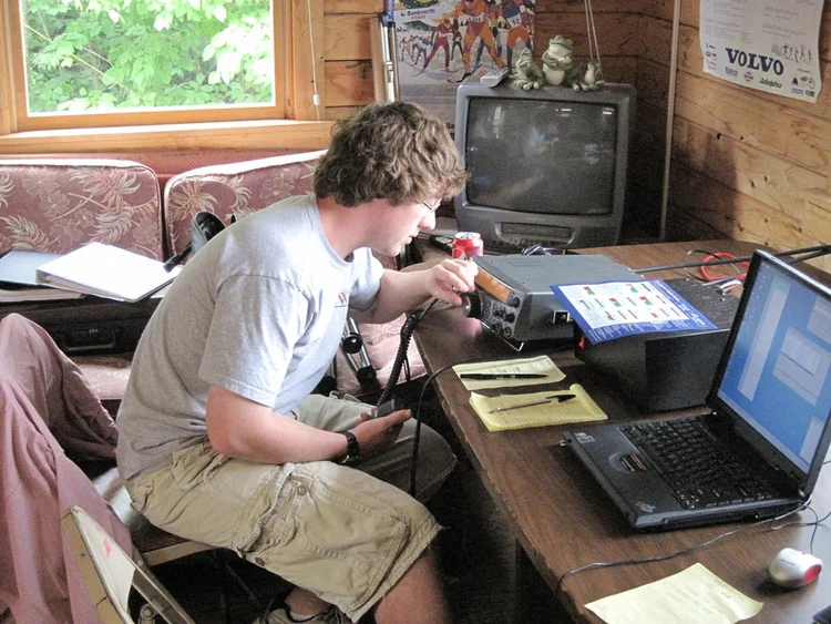GSARA amateur radio operators participating in a club activity