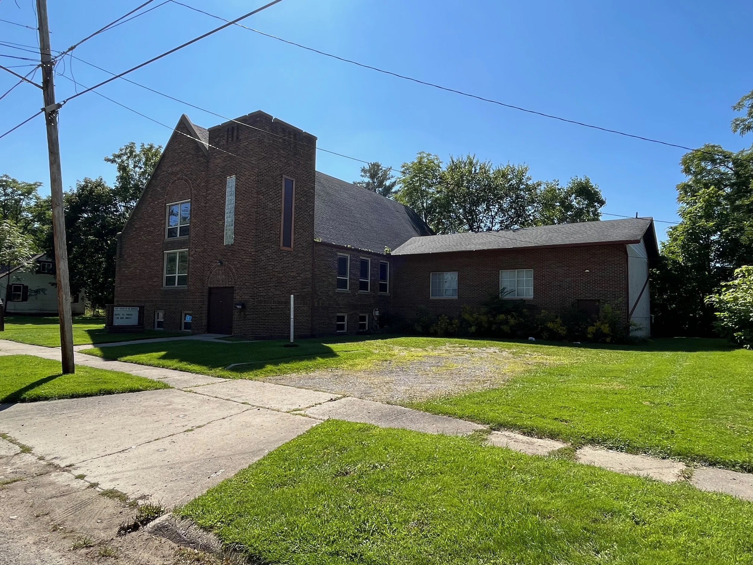 Church for Sale 1200 Stocker, Flint, MI 48503 First Church of the