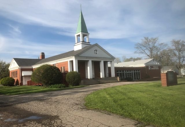 Crown of Life Church and School for sale at 4345 Ten Mile, Warren MI 48091.  Exterior photo.