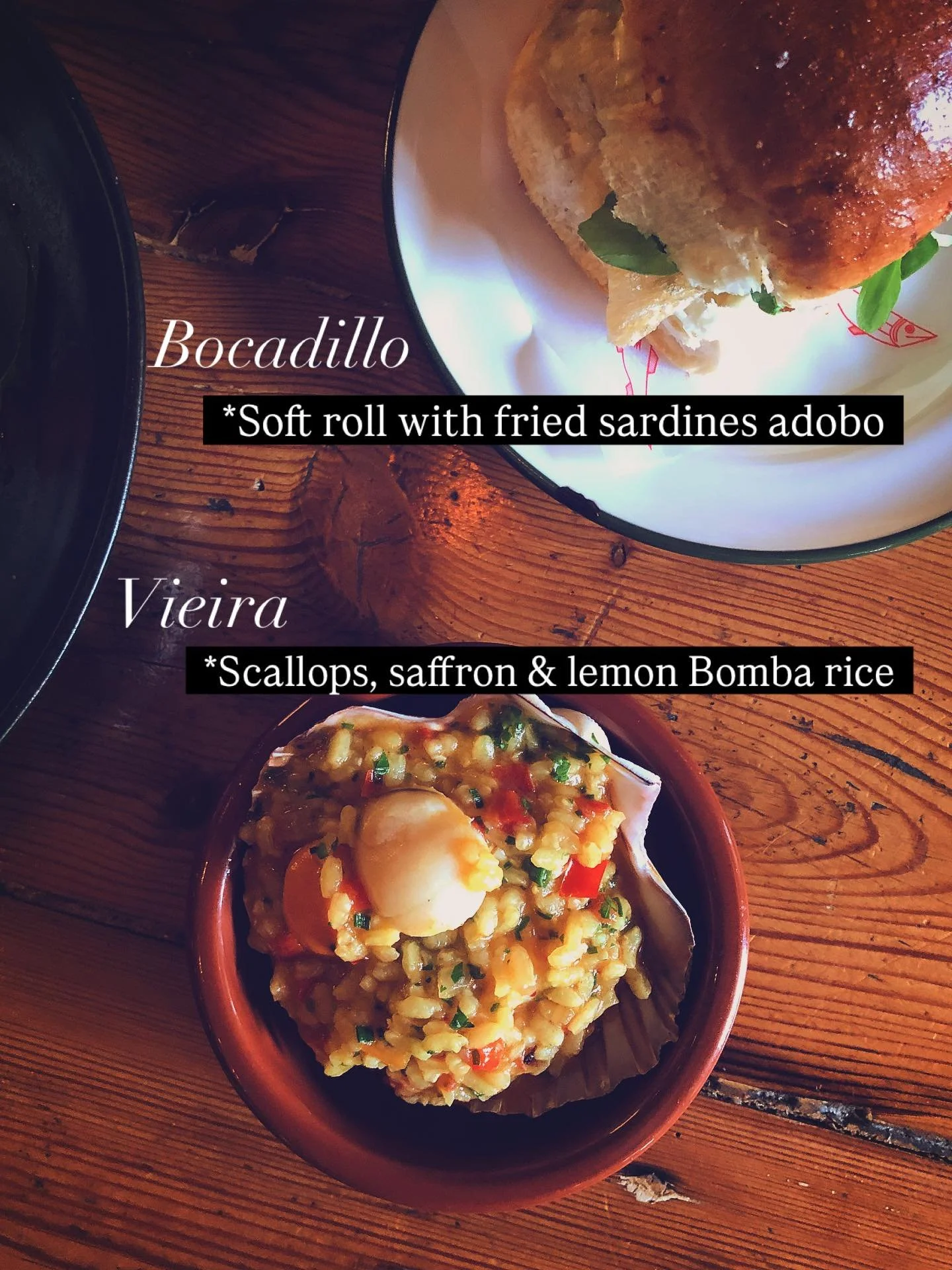 VIEIRA y BOCADILLO
(Time to start trickling out the food shots I guess..!)

After a quick staff menu tasting before service yesterday it&rsquo;s fair to say we&rsquo;re all pumped with this menu. Really delicious and fun dishes that all look so great