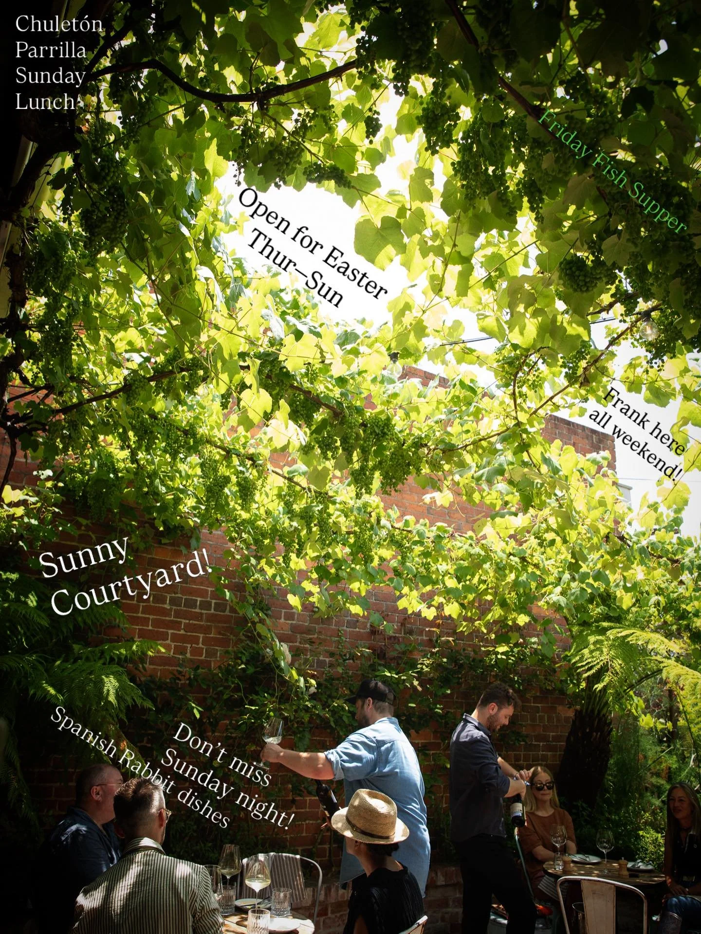 Easter is here!
Find the little Easter Eggs hidden in the photo..

We&rsquo;re open all weekend including Good Friday &amp; Easter Sunday.. in fact we&rsquo;re doing special dining events specifically on those days!
A Fish Supper - all day Friday.
Ch