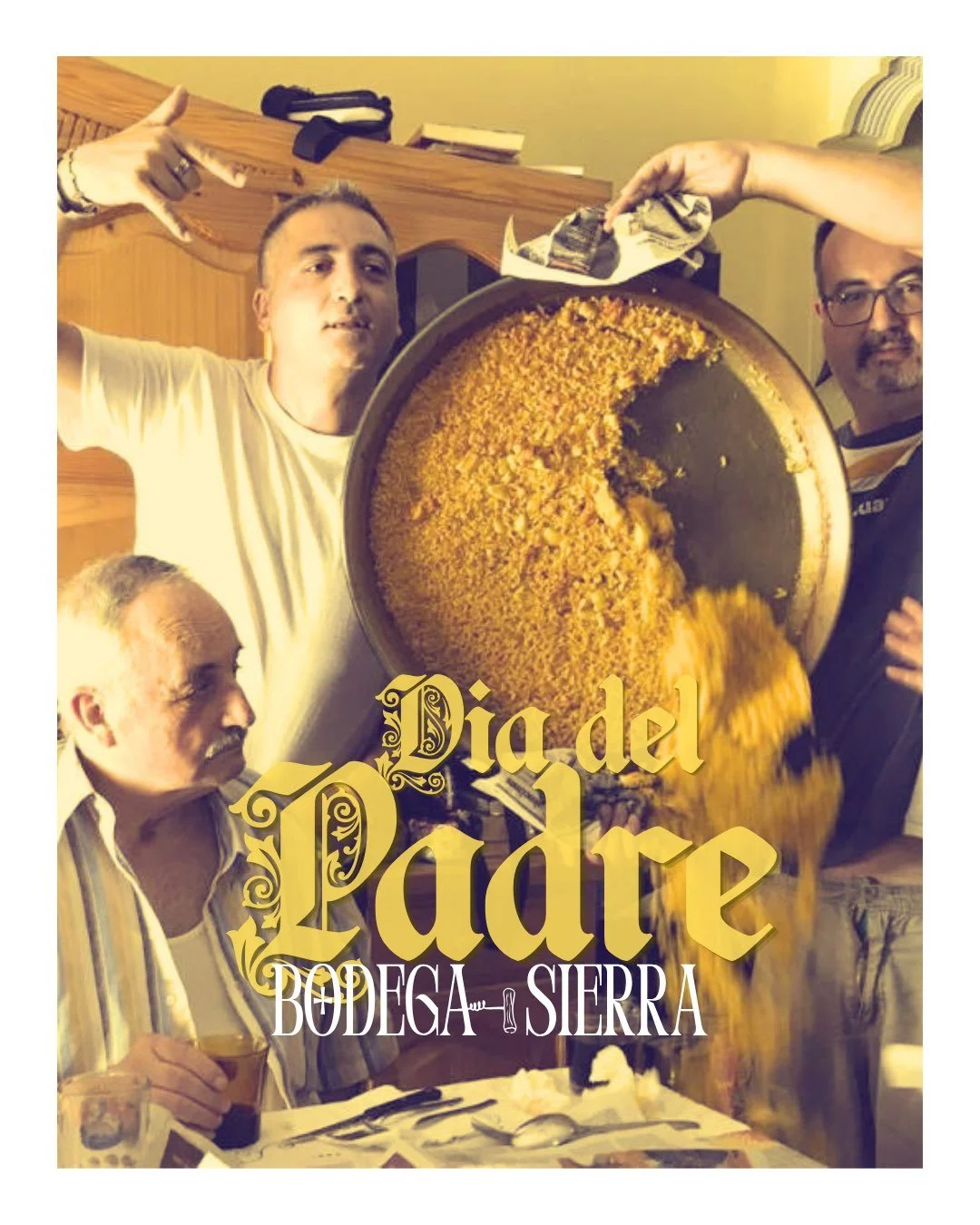 Father&rsquo;s Day // Dia del Padre

This Sunday treat Dad to a long Paella lunch - and we thought it would be fitting to bring on the much loved Paella de Senyoret- the Gentleman&rsquo;s Seafood Paella.
Loads of great seafood with all fish deboned a