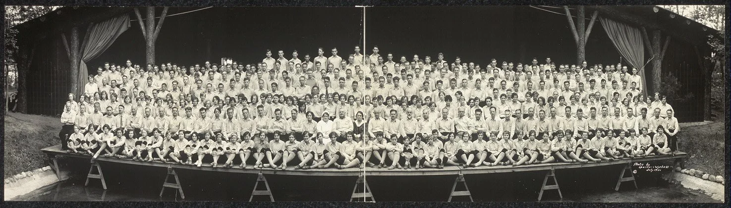 Personnel of National High School Orchestra, Interlochen, Mich., 1930; Photo by Spencer and Wyckoff; Courtesy of the Library of Congress.