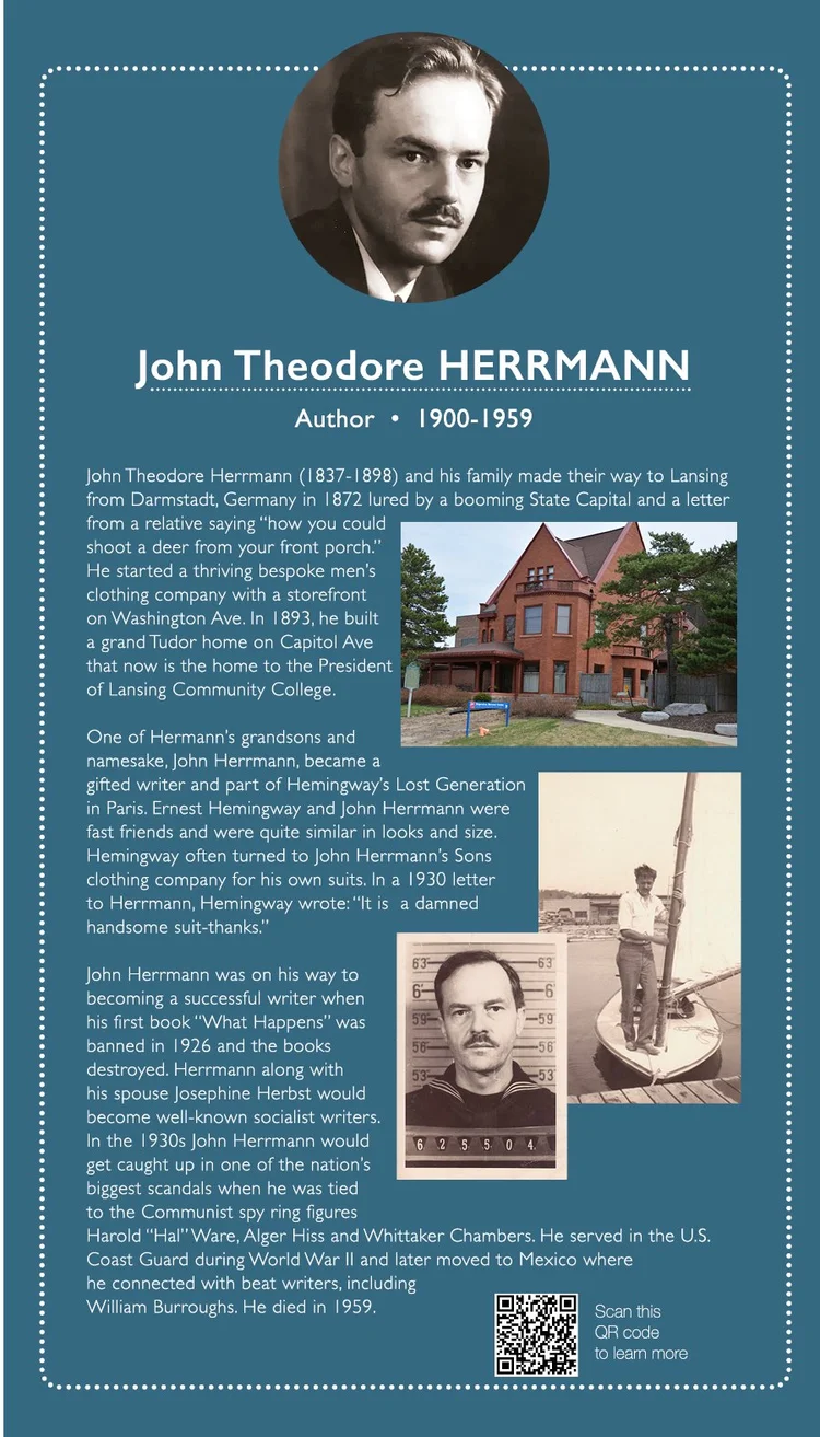 John Herrmann Decatur John Theodore Herrmann — Historical Society of Greater Lansing