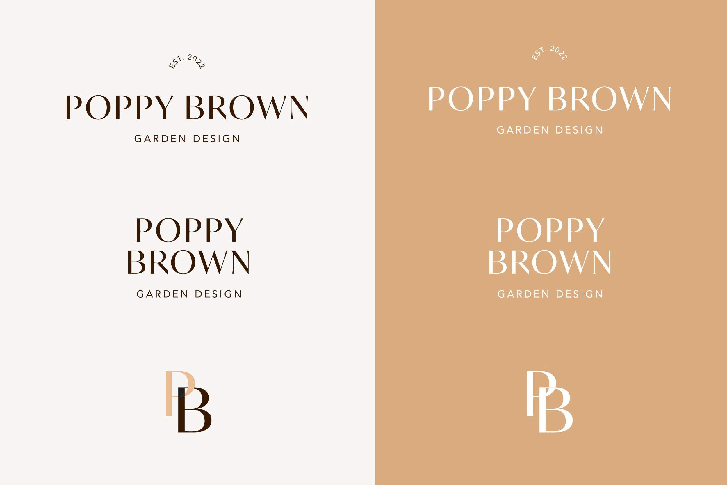 Showcase logo variations as examples