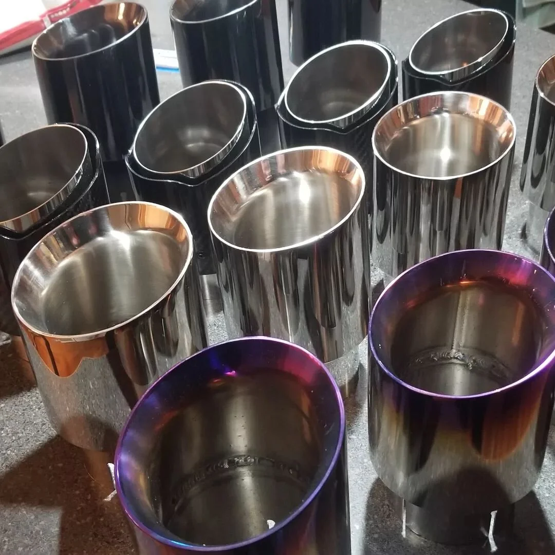 C8 Race Exhaust - Juggernaut Motorsports tips