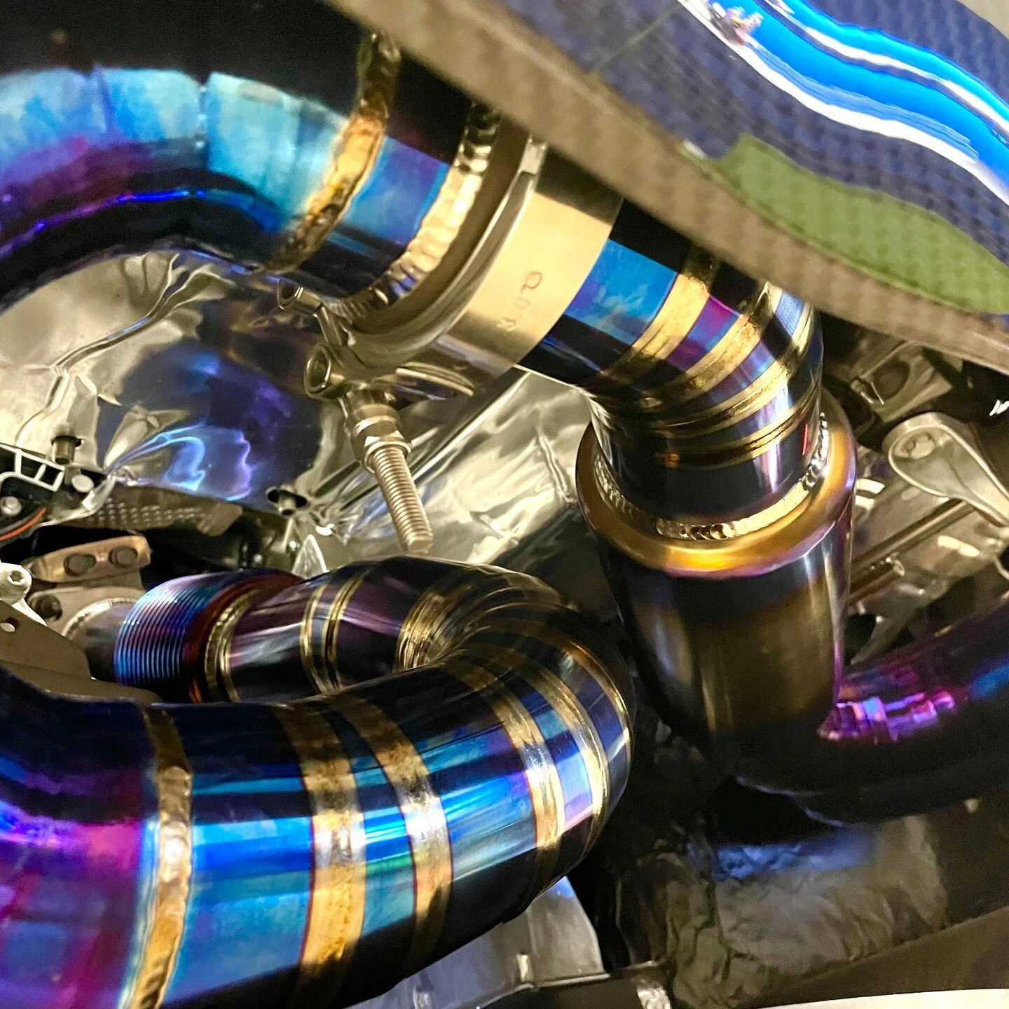 Full Titanium C8 Corvette Catback available @ JuggernautMotorsports.com