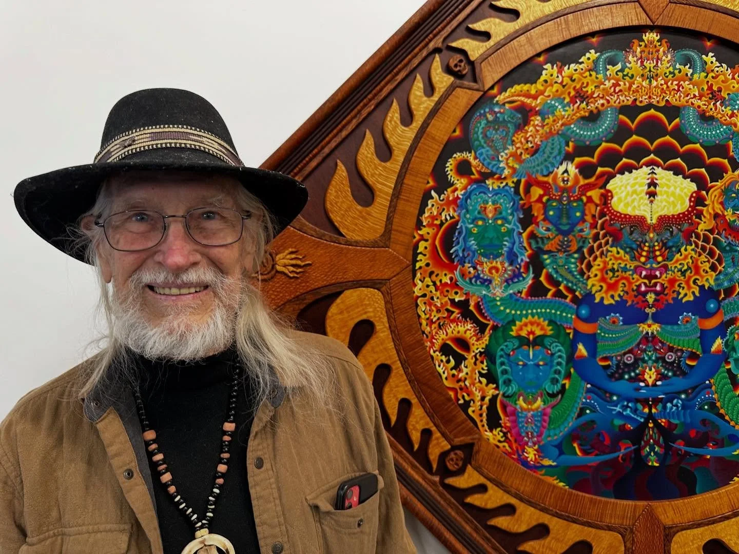 This weekend at The Chambers Project has been something special. Being here for the 60 Years of the Grateful Dead retrospective has felt like stepping inside a living archive of American counterculture. The room hums with history and the artists who 
