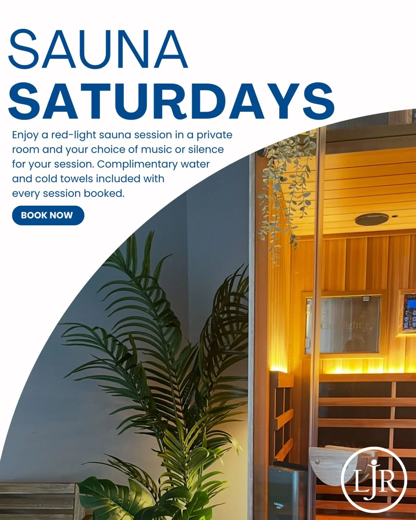 Turn Up the Heat and Join Our New Sauna Saturdays! ✨

We are so excited to introduce Sauna Saturdays at @ljrphysio, beginning March 21st, 2026!

Every Saturday from 10am &ndash; 12pm, our clinic will be available for your private sauna sessions. Whet