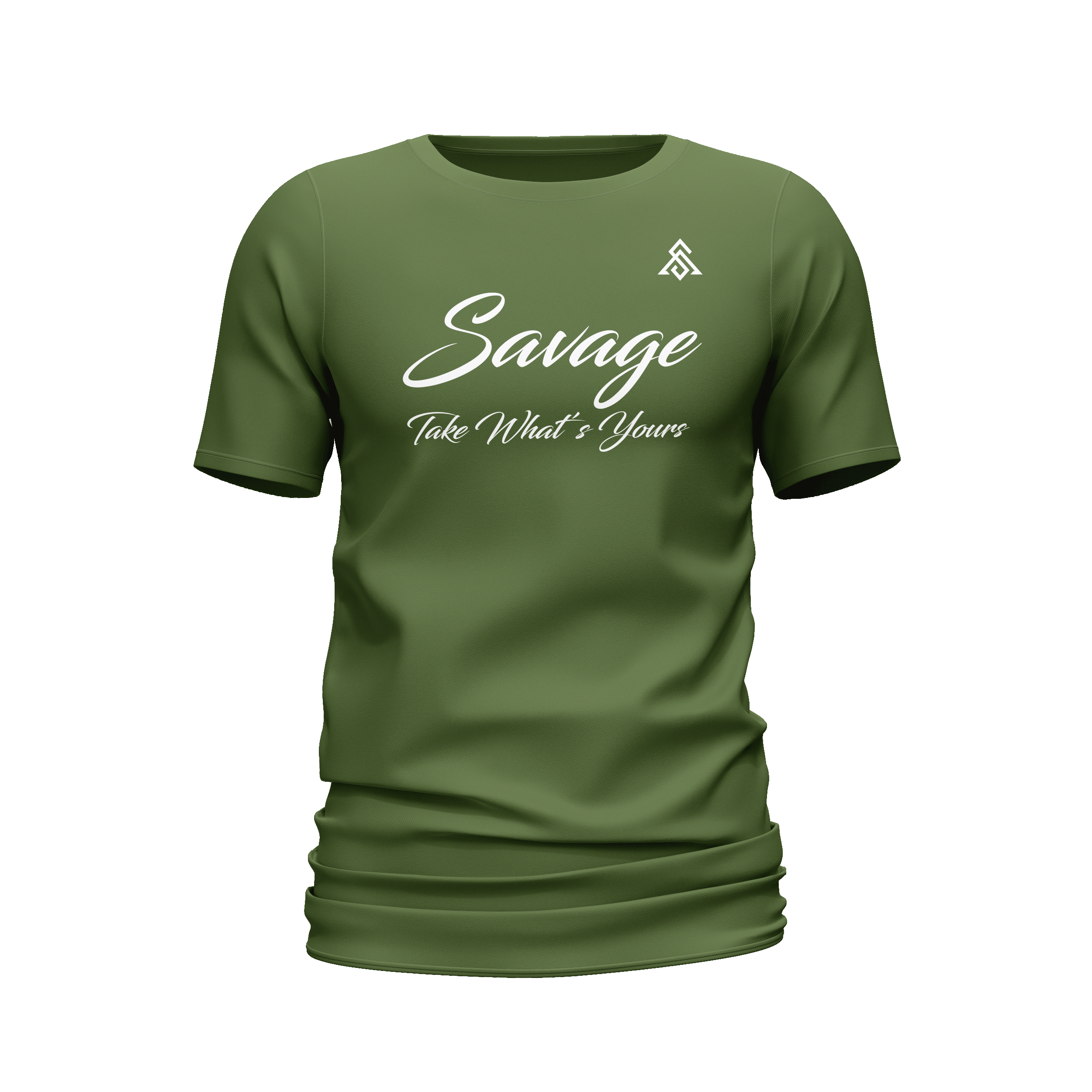 Savage Hunter Green Cotton Shirt