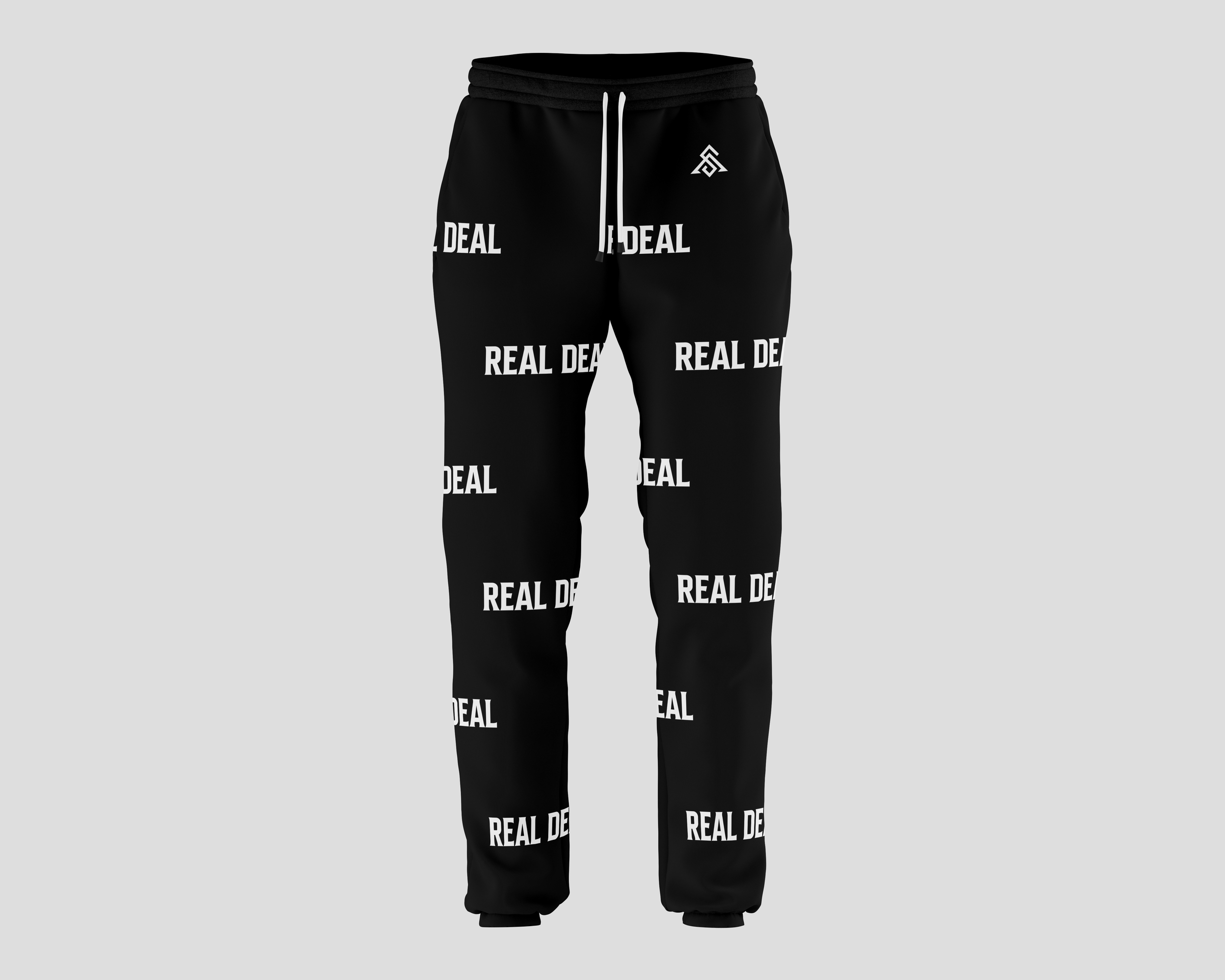 RDW Black & Gold Splatter Joggers — Savage Apparel