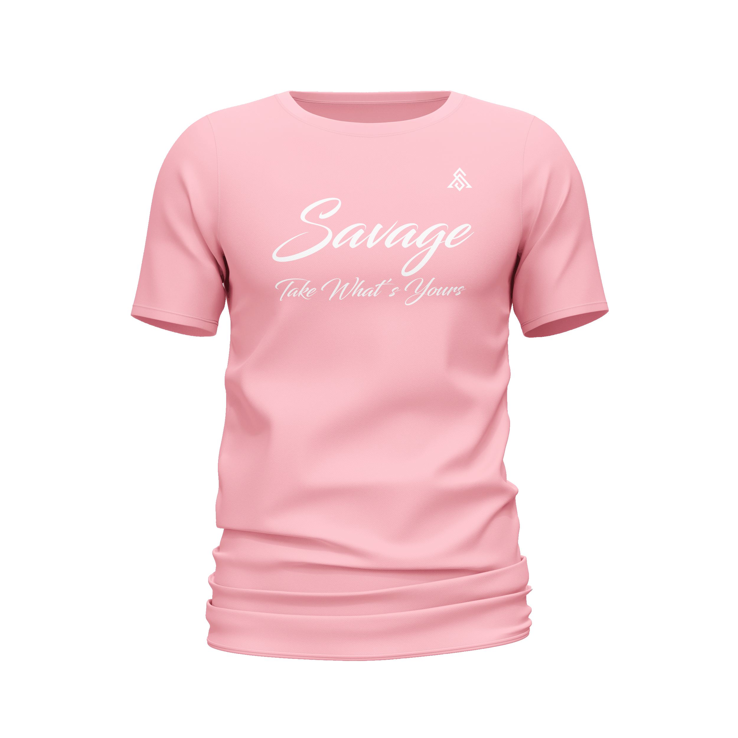 Savage Light Pink Cotton Shirt