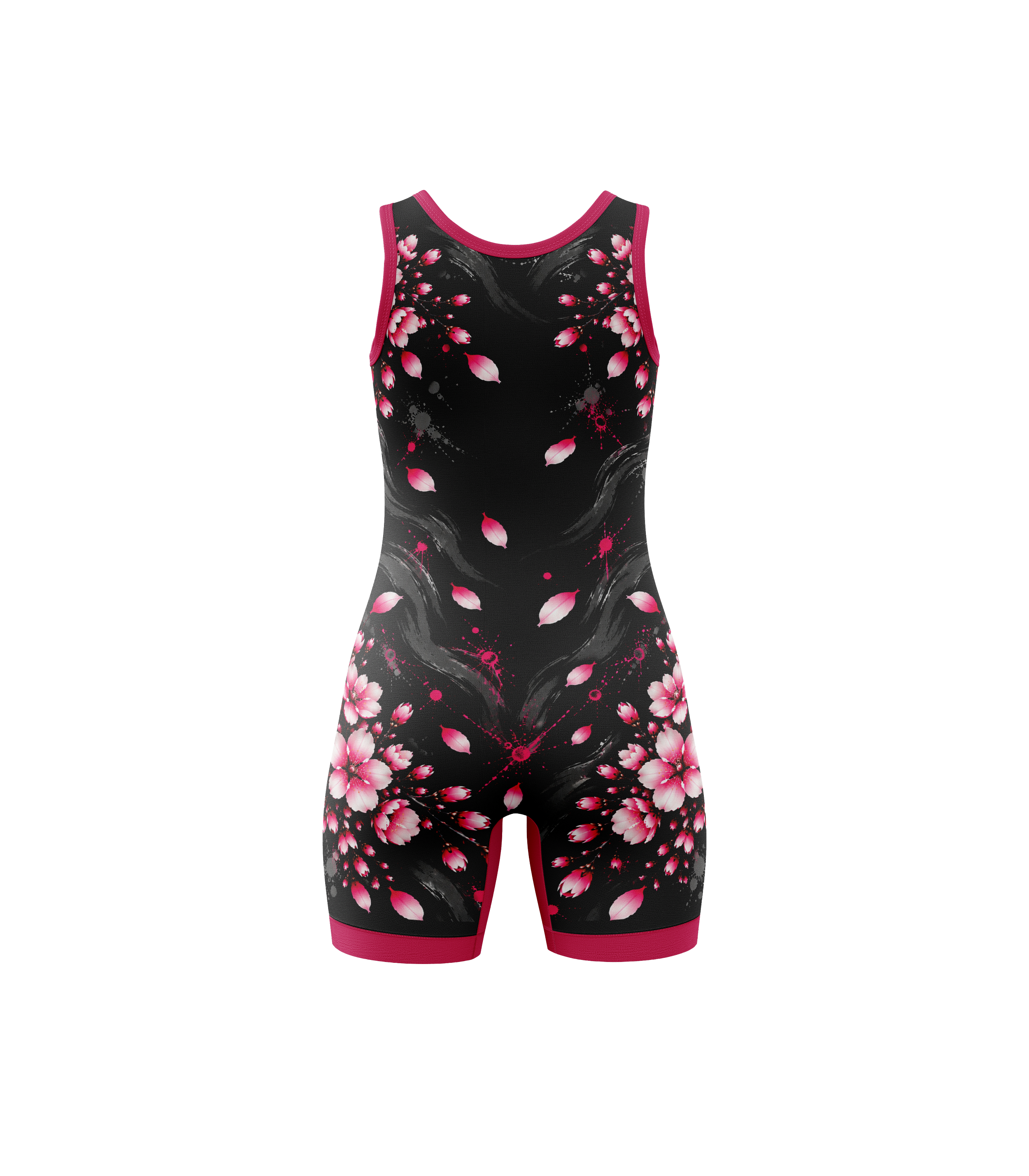 Girl Cherry Blossom Singlet (Back View) copy.png
