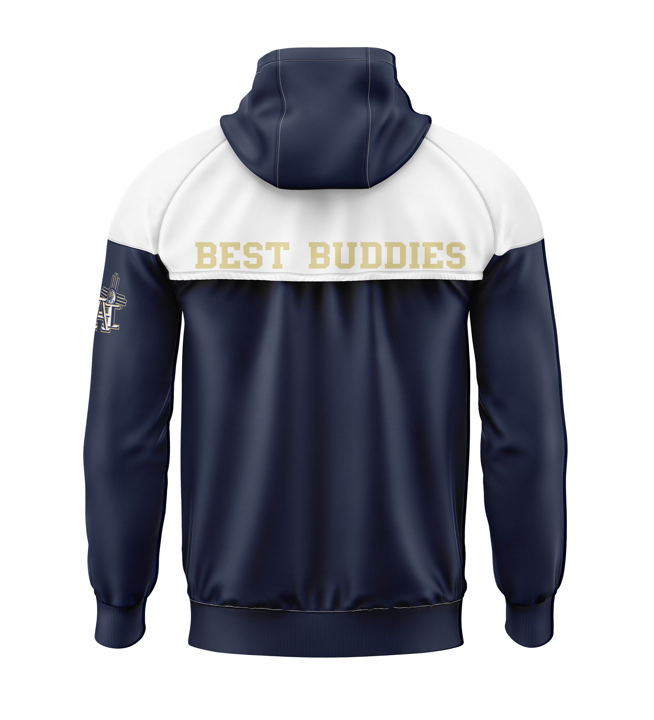 Best Buddies AHA Blue Windbreaker (Back View) copy.jpg